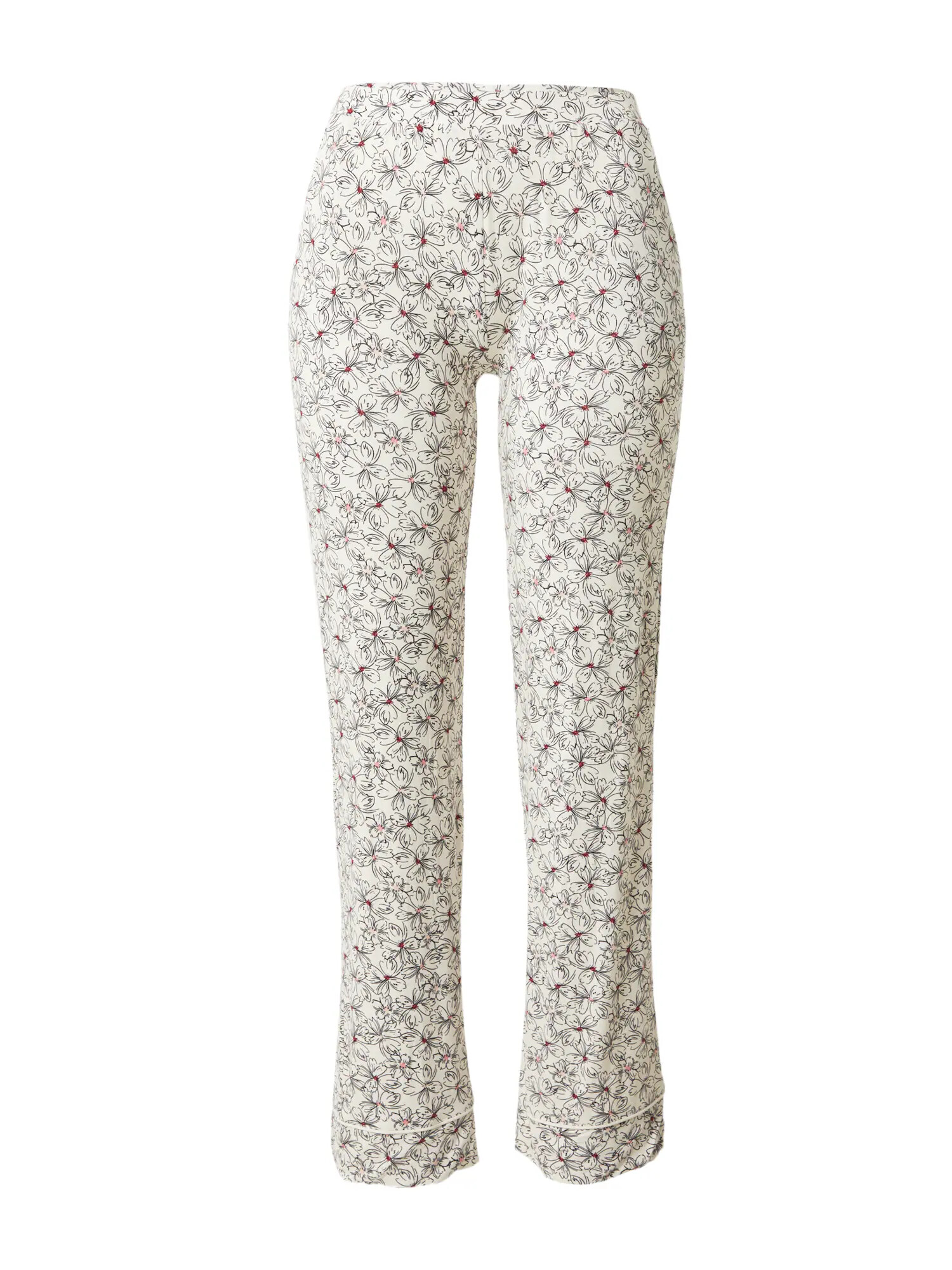 ETAM Pantaloni de pijama ecru / fucsia / roz / negru - Pled.ro