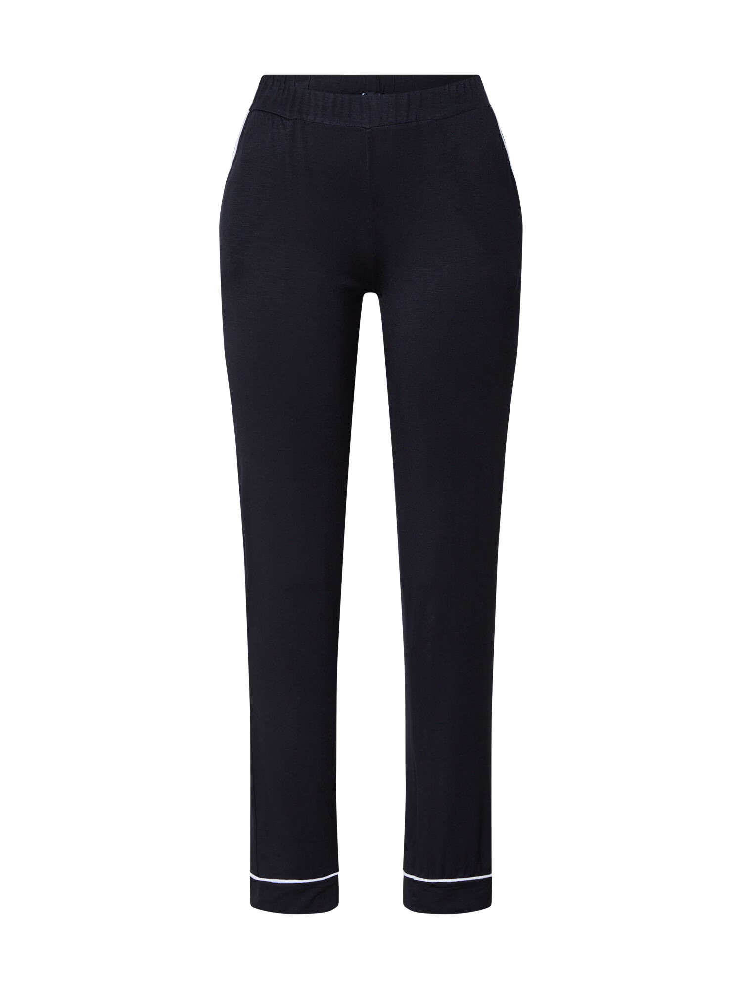 ETAM Pantaloni de pijama negru / alb - Pled.ro