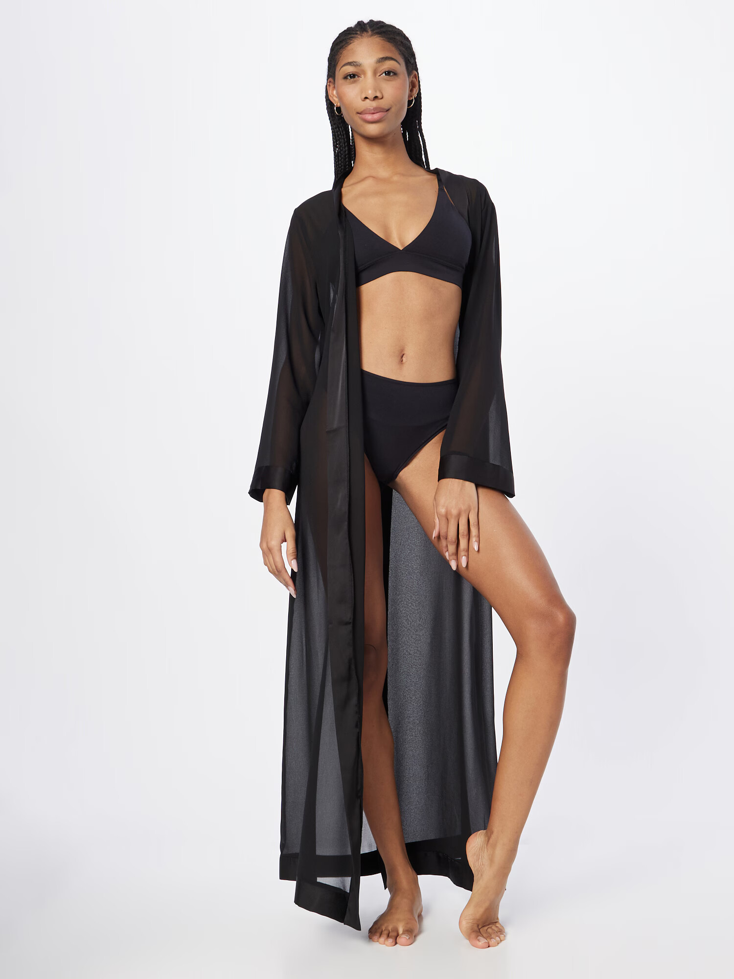 ETAM Sutien 'PERFECT COTON' negru - Pled.ro