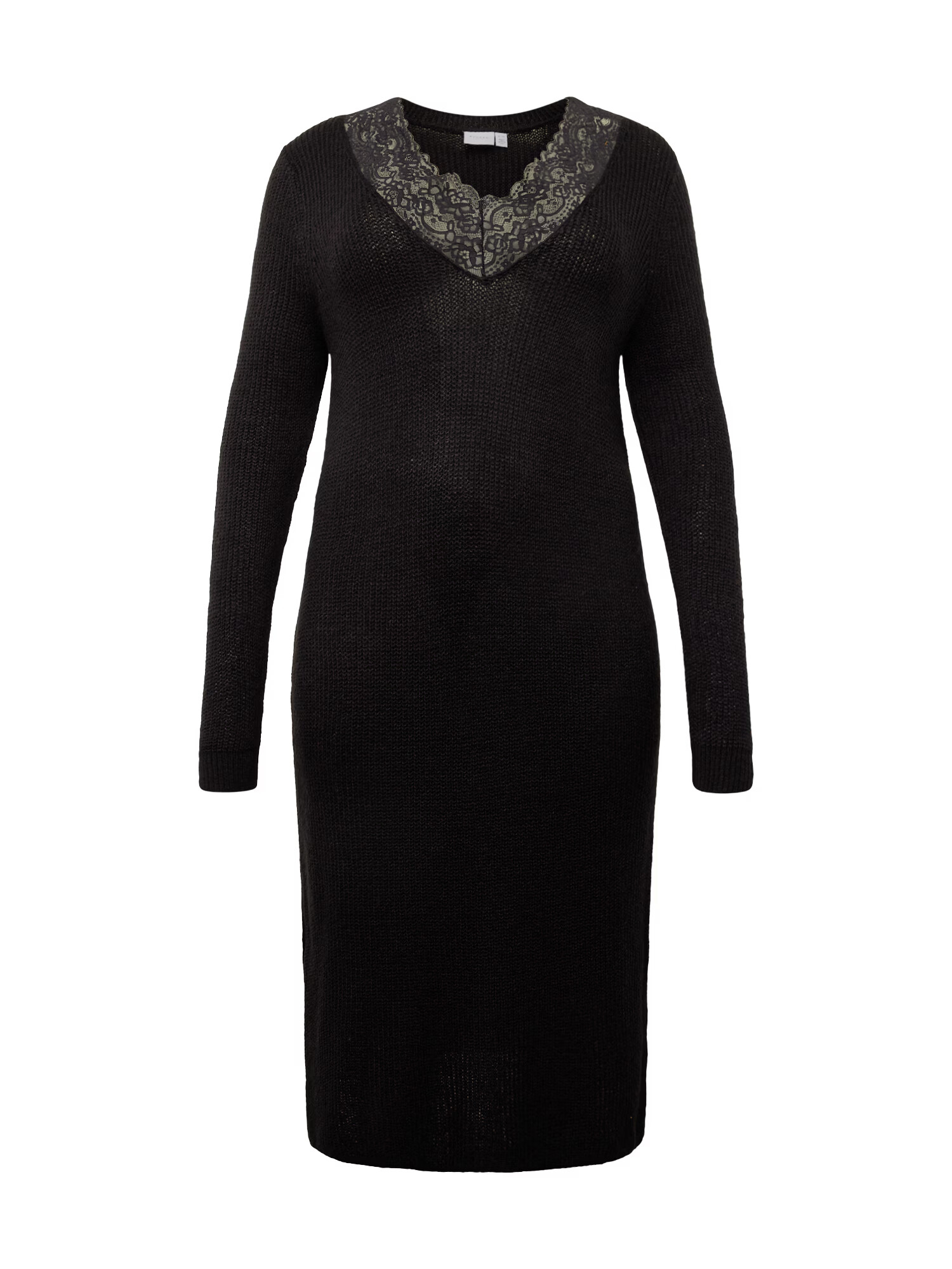 EVOKED Rochie 'Glacy' negru - Pled.ro