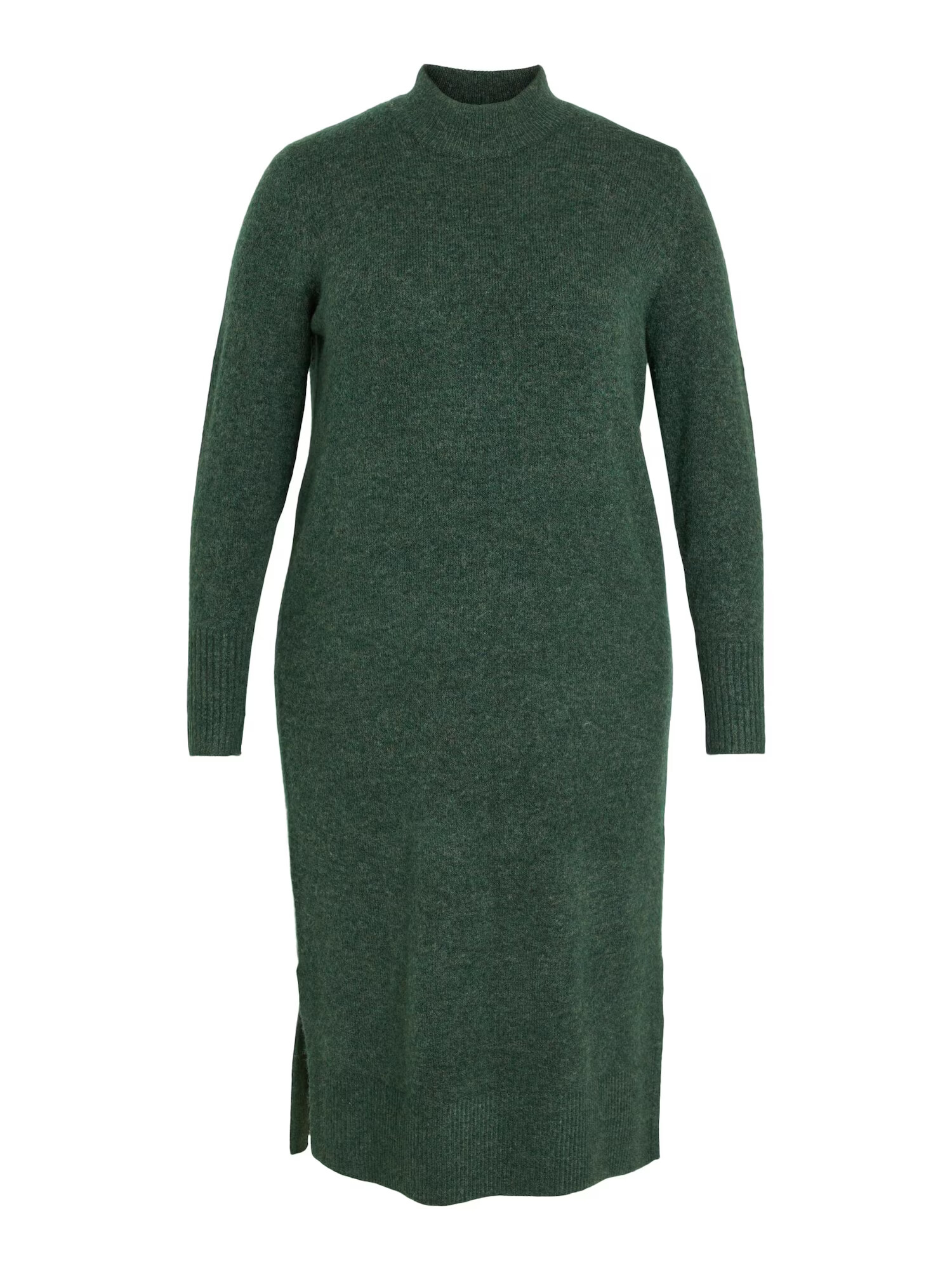 EVOKED Rochie tricotat 'Cilia' verde închis - Pled.ro