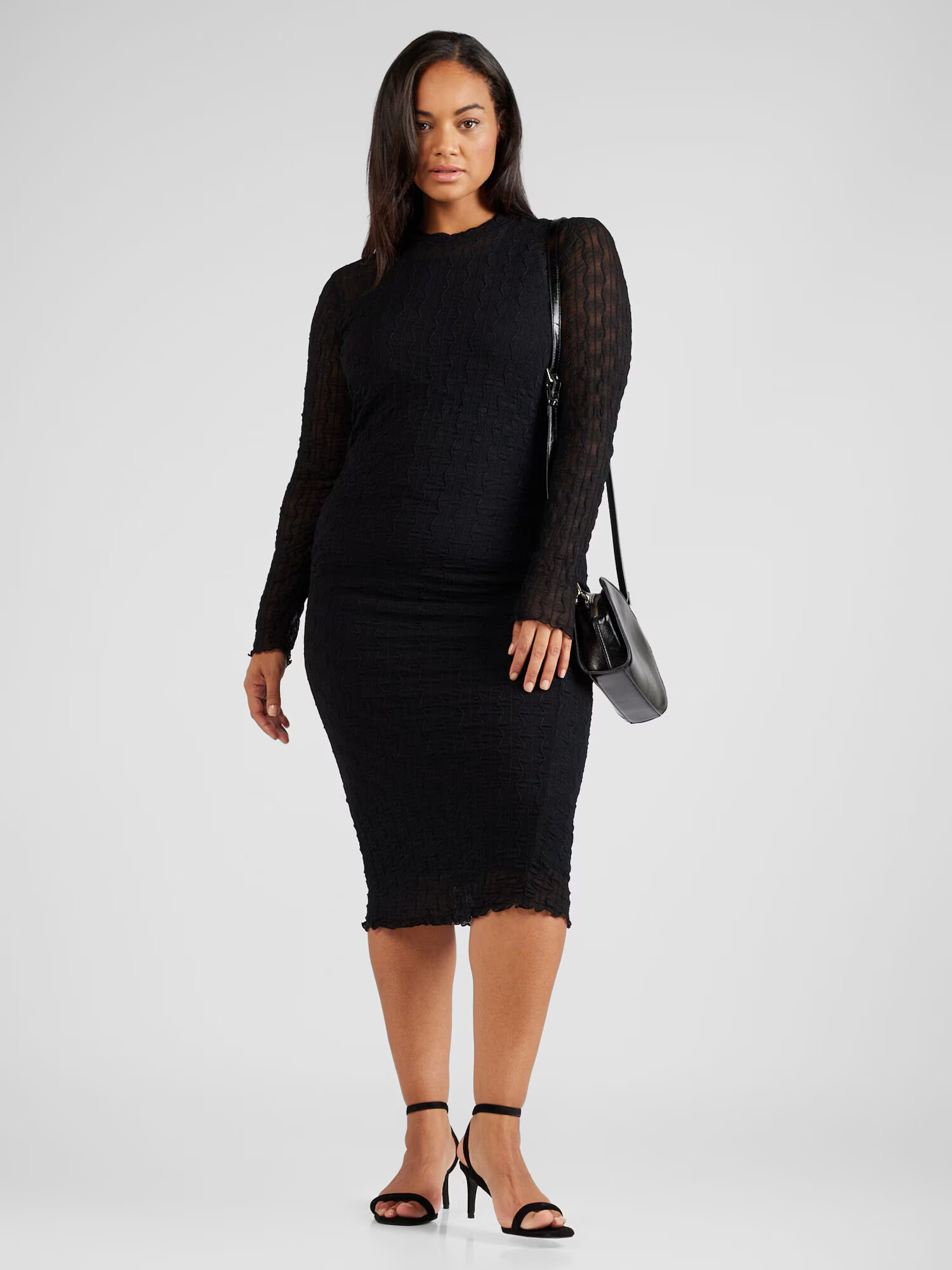 EVOKED Rochie 'VIMESSA' negru - Pled.ro