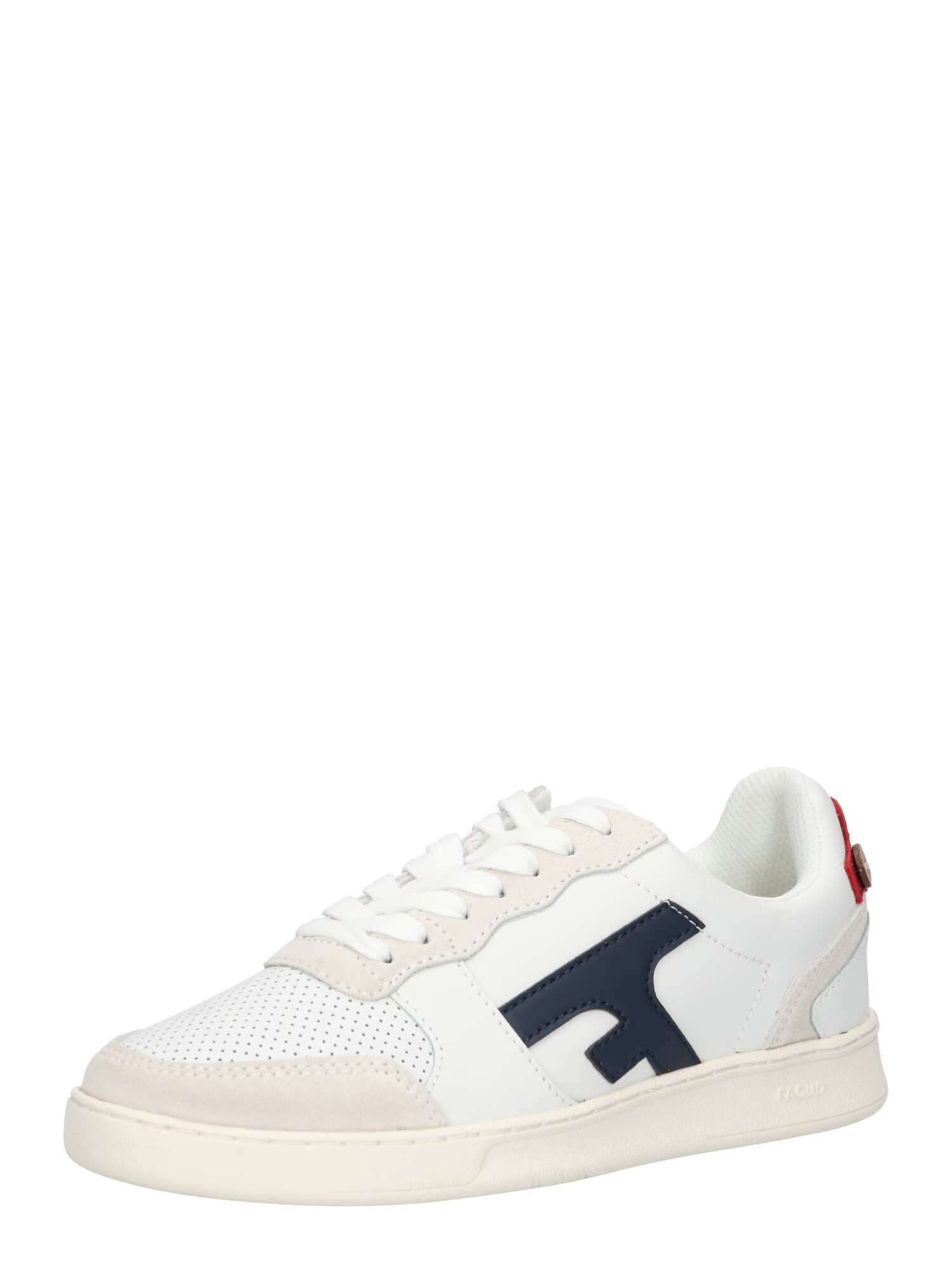 FAGUO Sneaker low bej / bleumarin / alb - Pled.ro