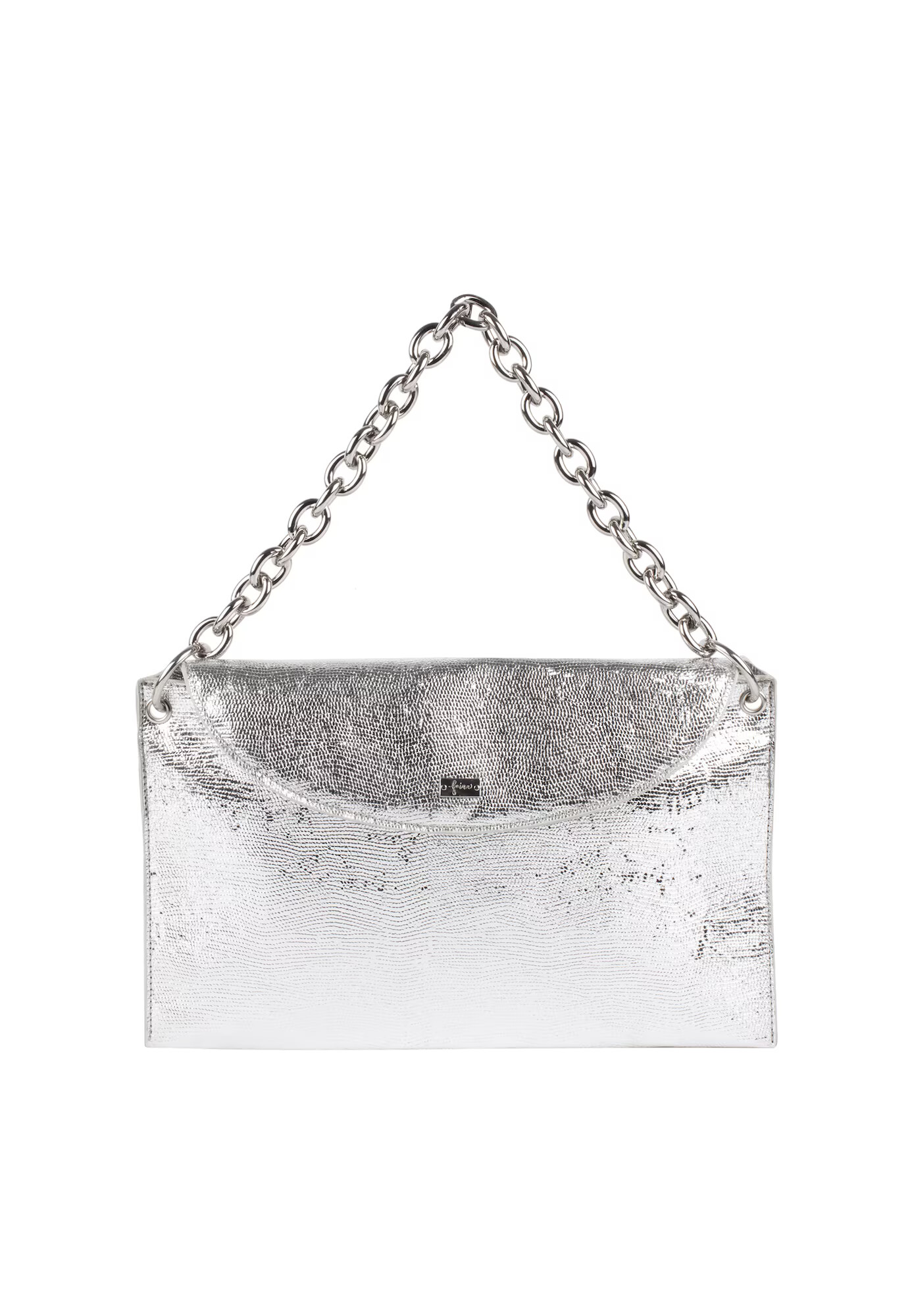 faina Clutch argintiu - Pled.ro