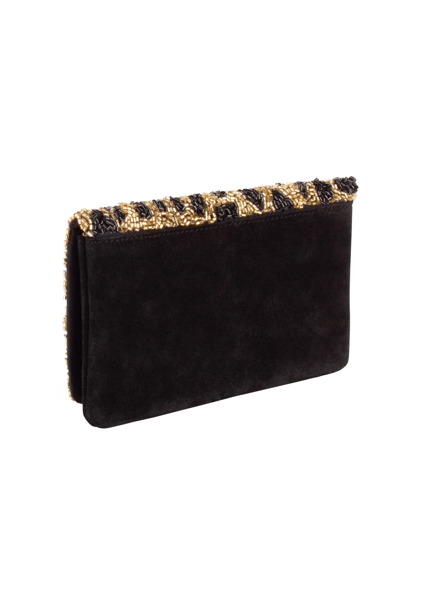 faina Clutch auriu / negru - Pled.ro