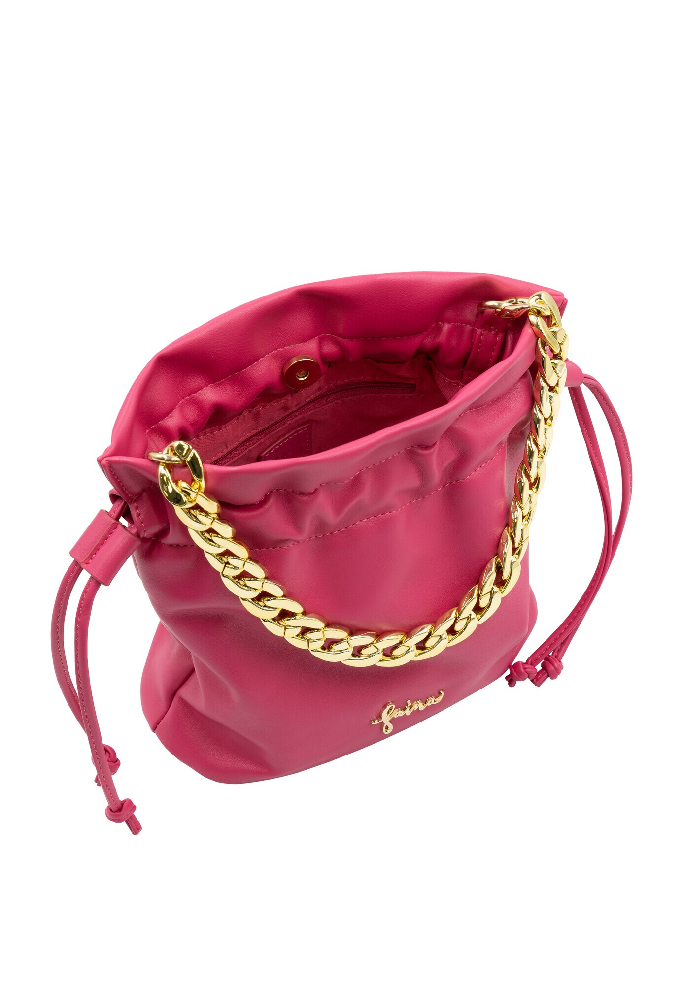 faina Geantă tip sac fucsia - Pled.ro