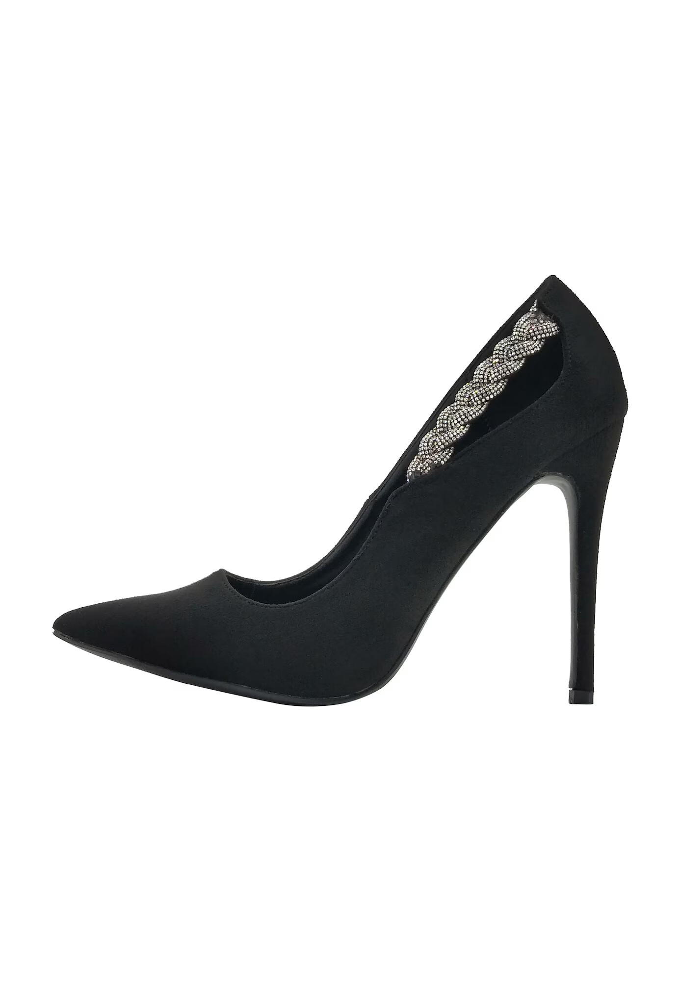 faina Pumps 'Aleva' negru / argintiu - Pled.ro