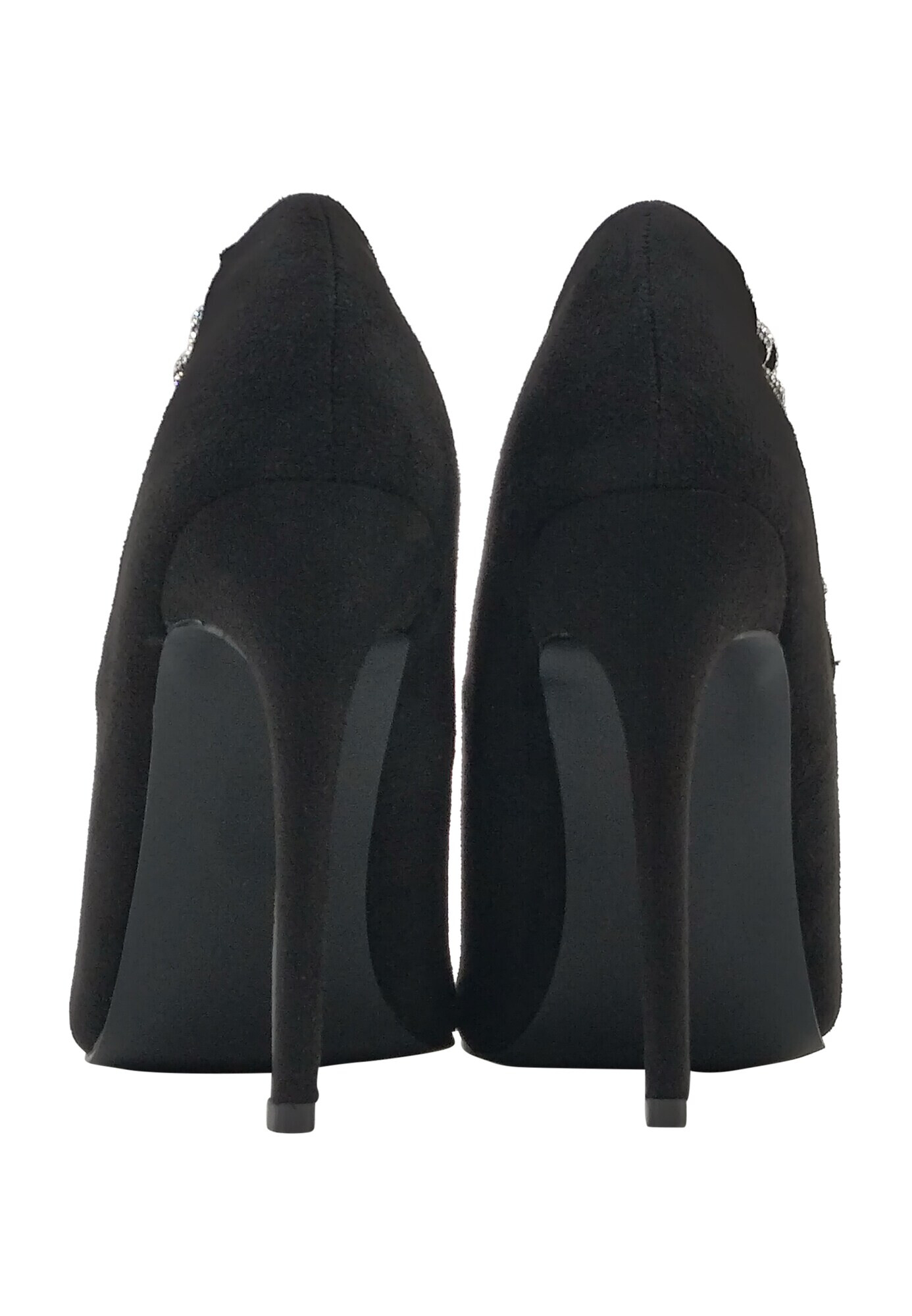 faina Pumps 'Aleva' negru / argintiu - Pled.ro