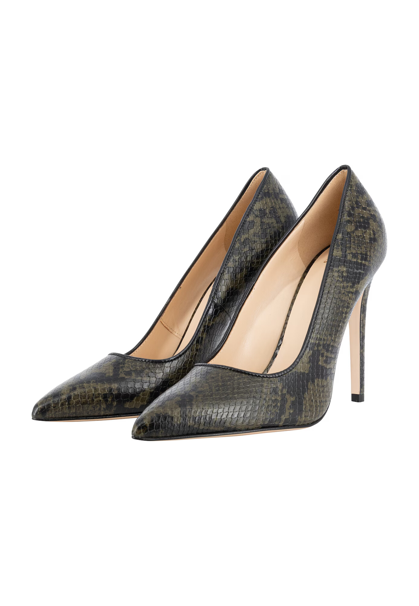 faina Pumps oliv / negru - Pled.ro