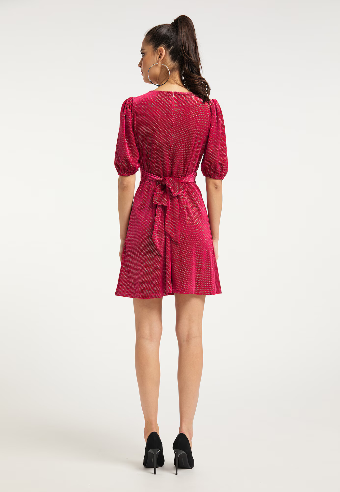 faina Rochie de cocktail fucsia - Pled.ro