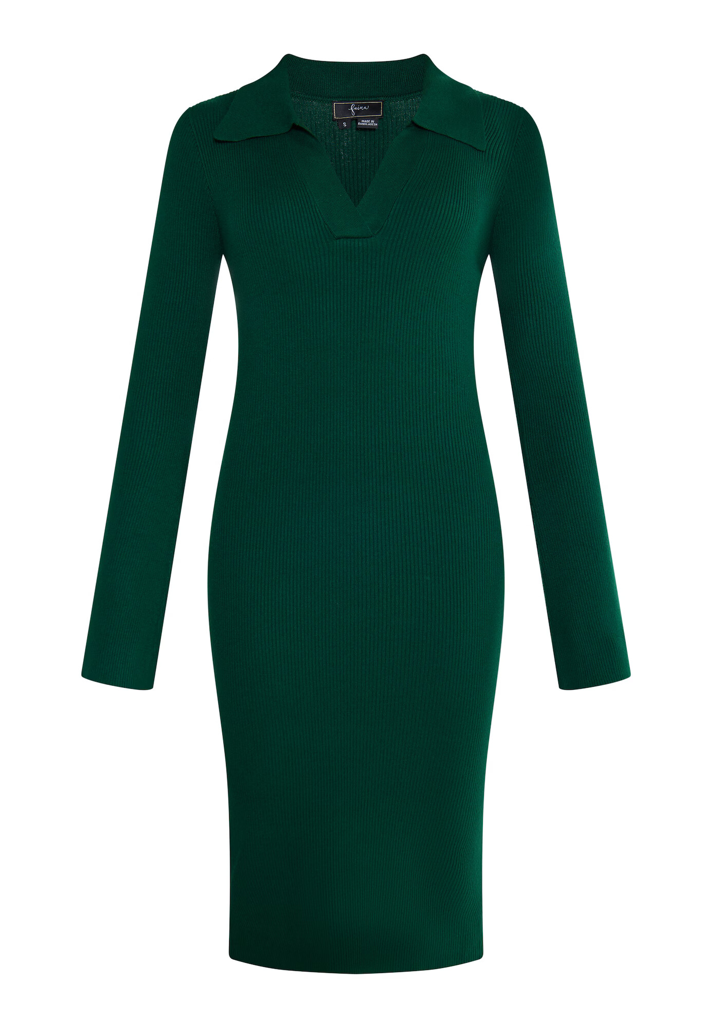 faina Rochie mulate verde smarald - Pled.ro