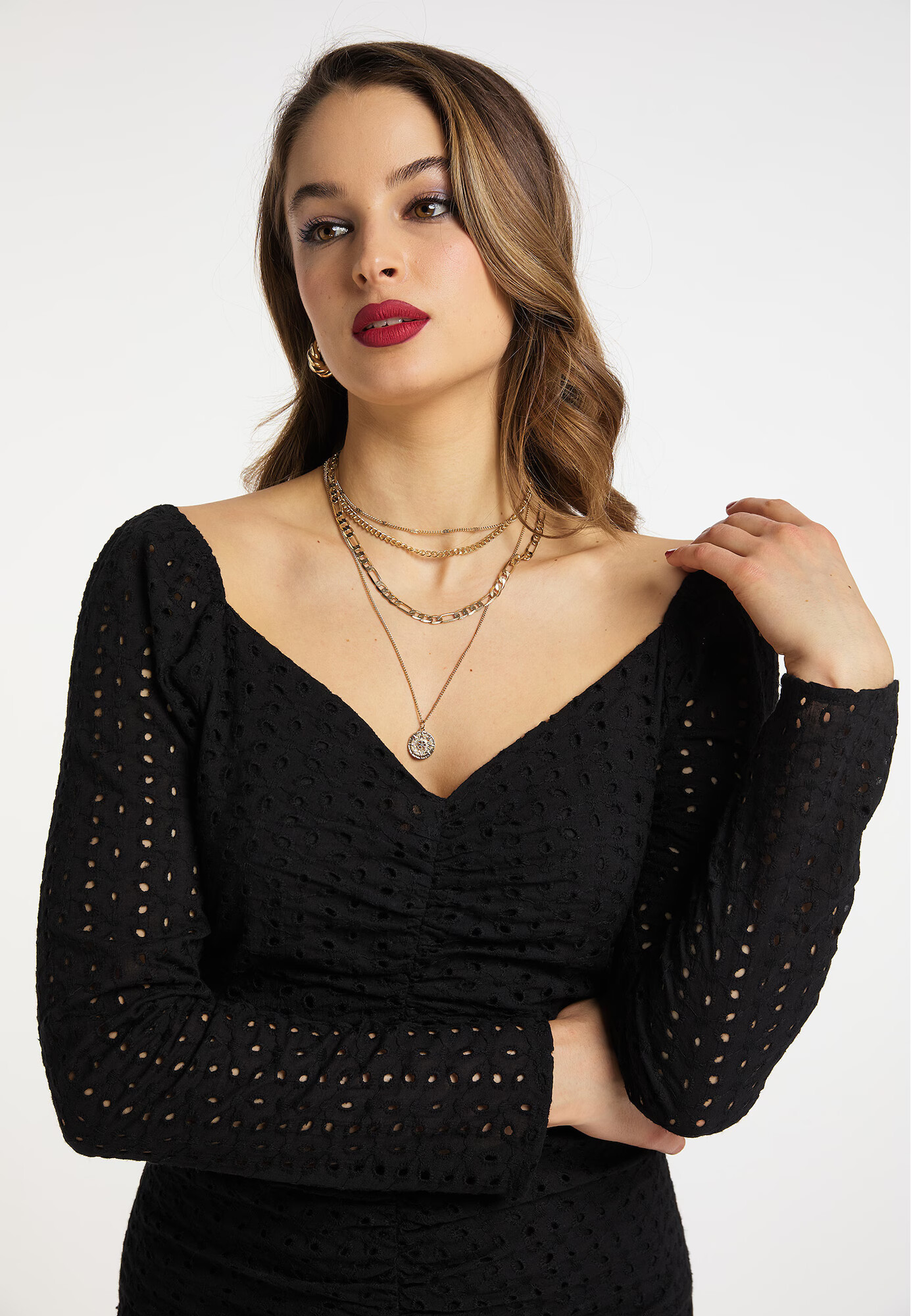 faina Rochie negru - Pled.ro