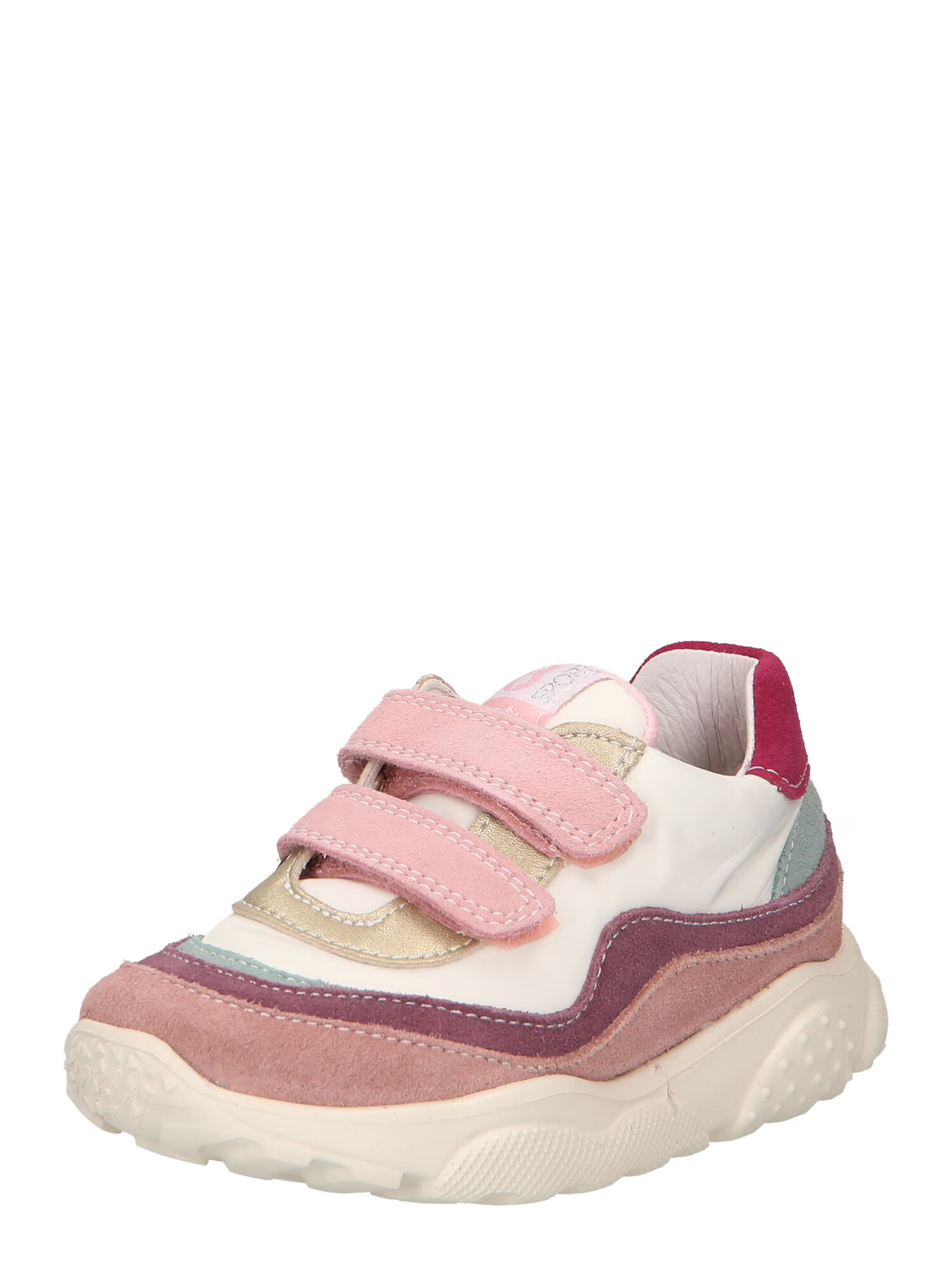 Falcotto Sneaker 'AMANTEA' verde pastel / roz pitaya / roz pal / alb - Pled.ro