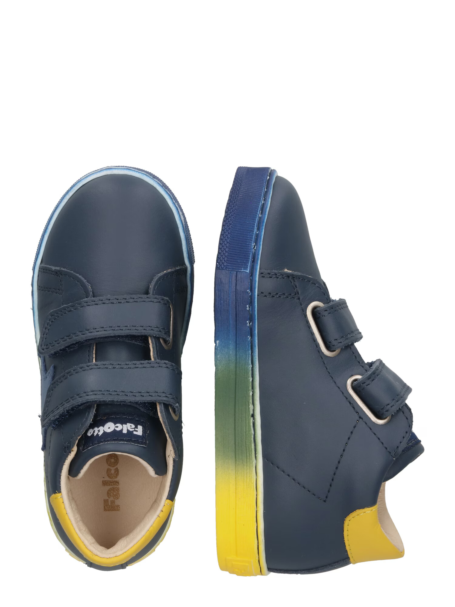 Falcotto Sneaker 'SASHA' bleumarin / albastru închis / galben / verde - Pled.ro