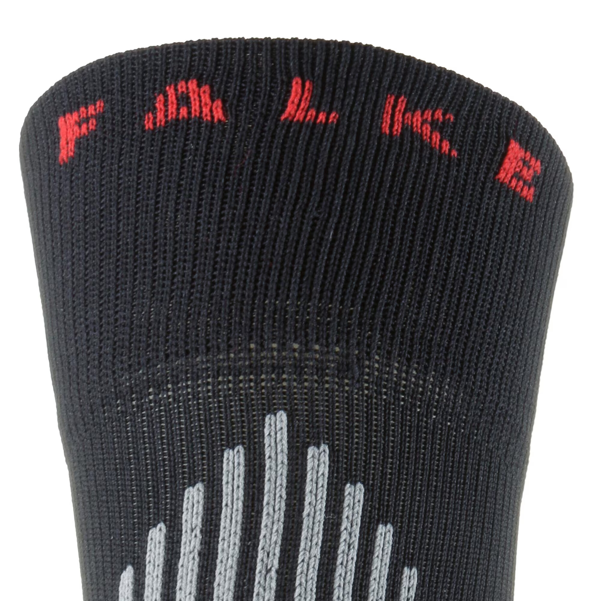 FALKE Șosete sport '4Grip' gri / negru - Pled.ro