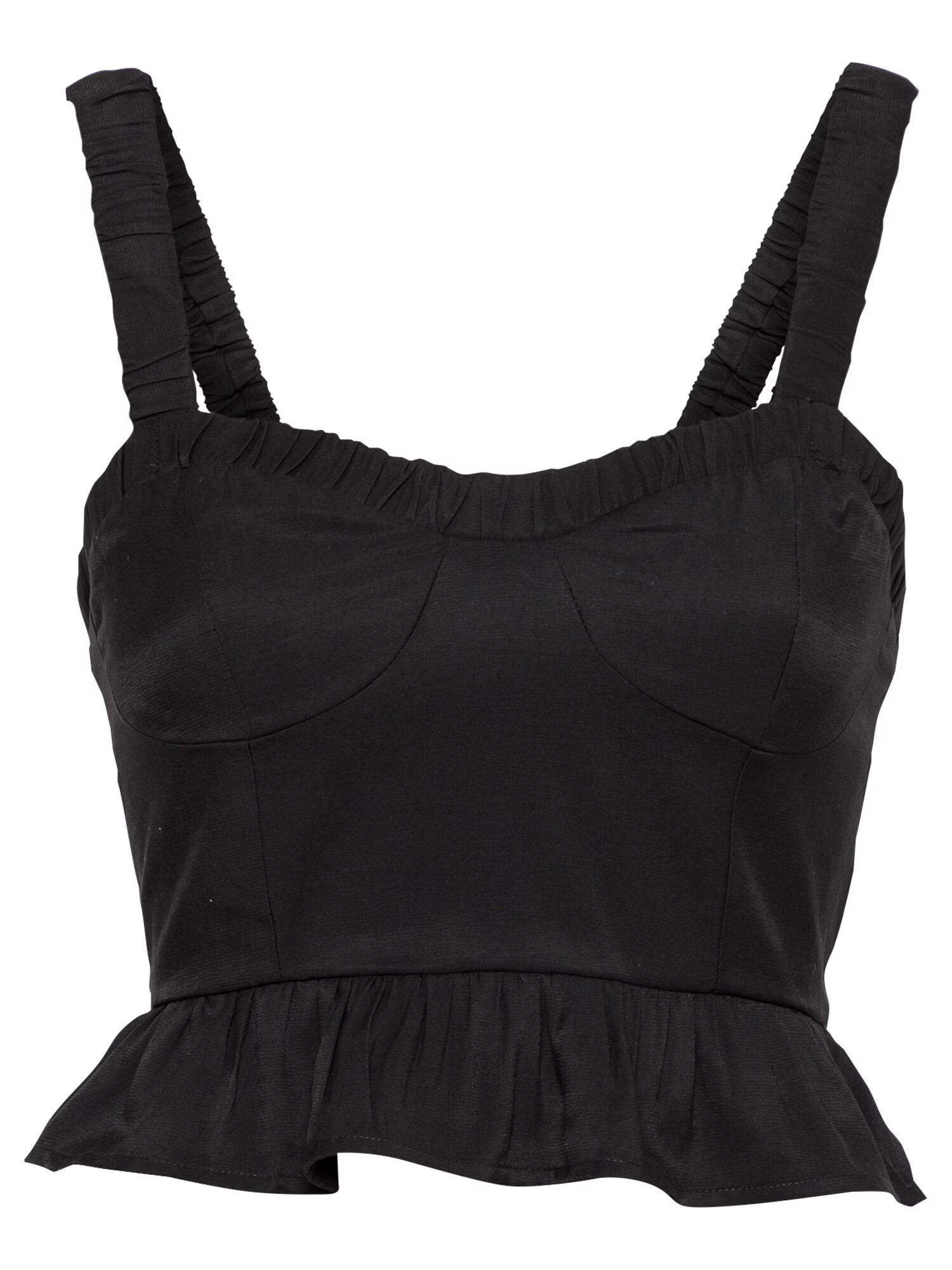 Fashion Union Top 'JEN' negru - Pled.ro