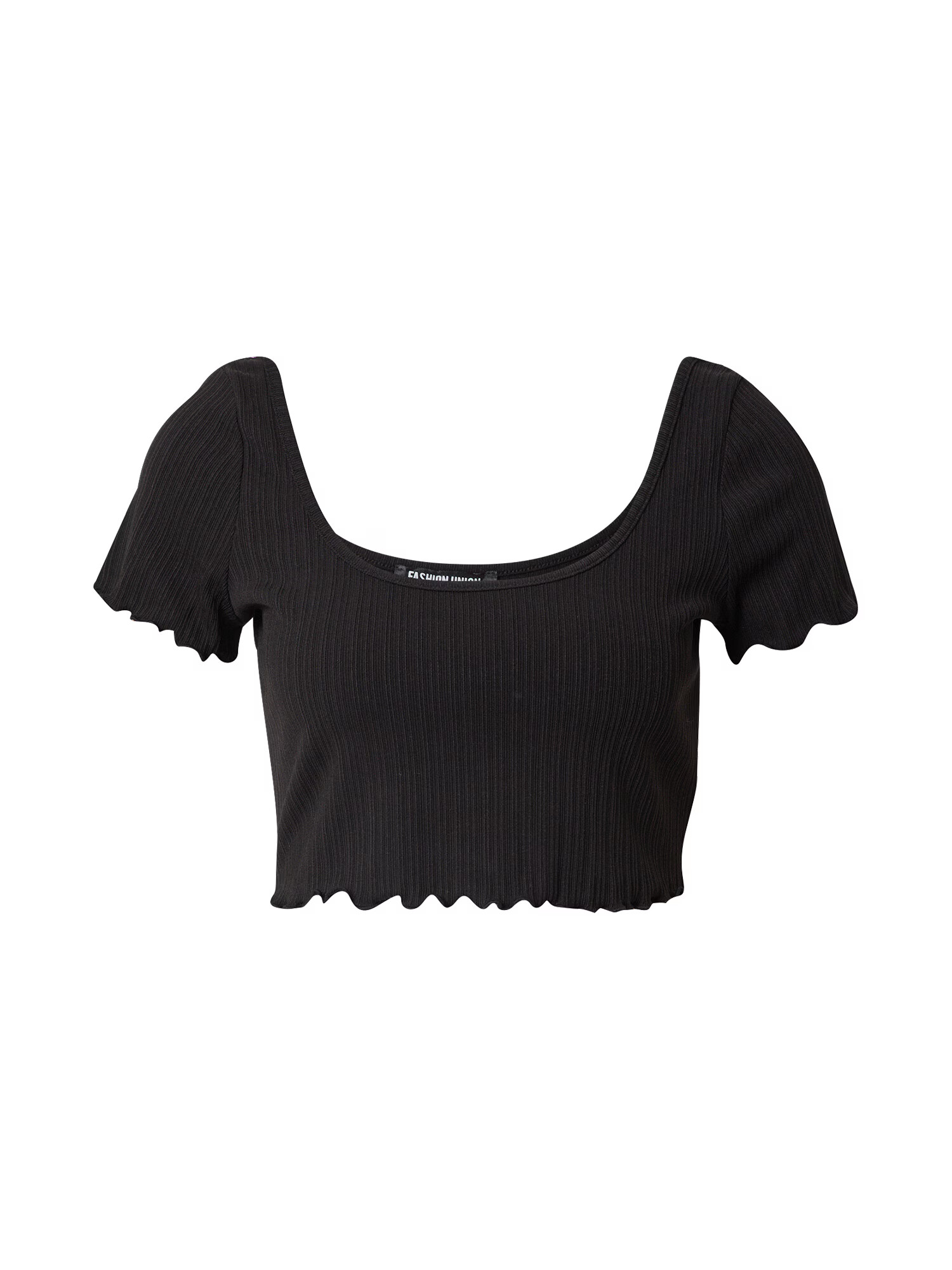 Fashion Union Tricou 'VENICE' negru - Pled.ro