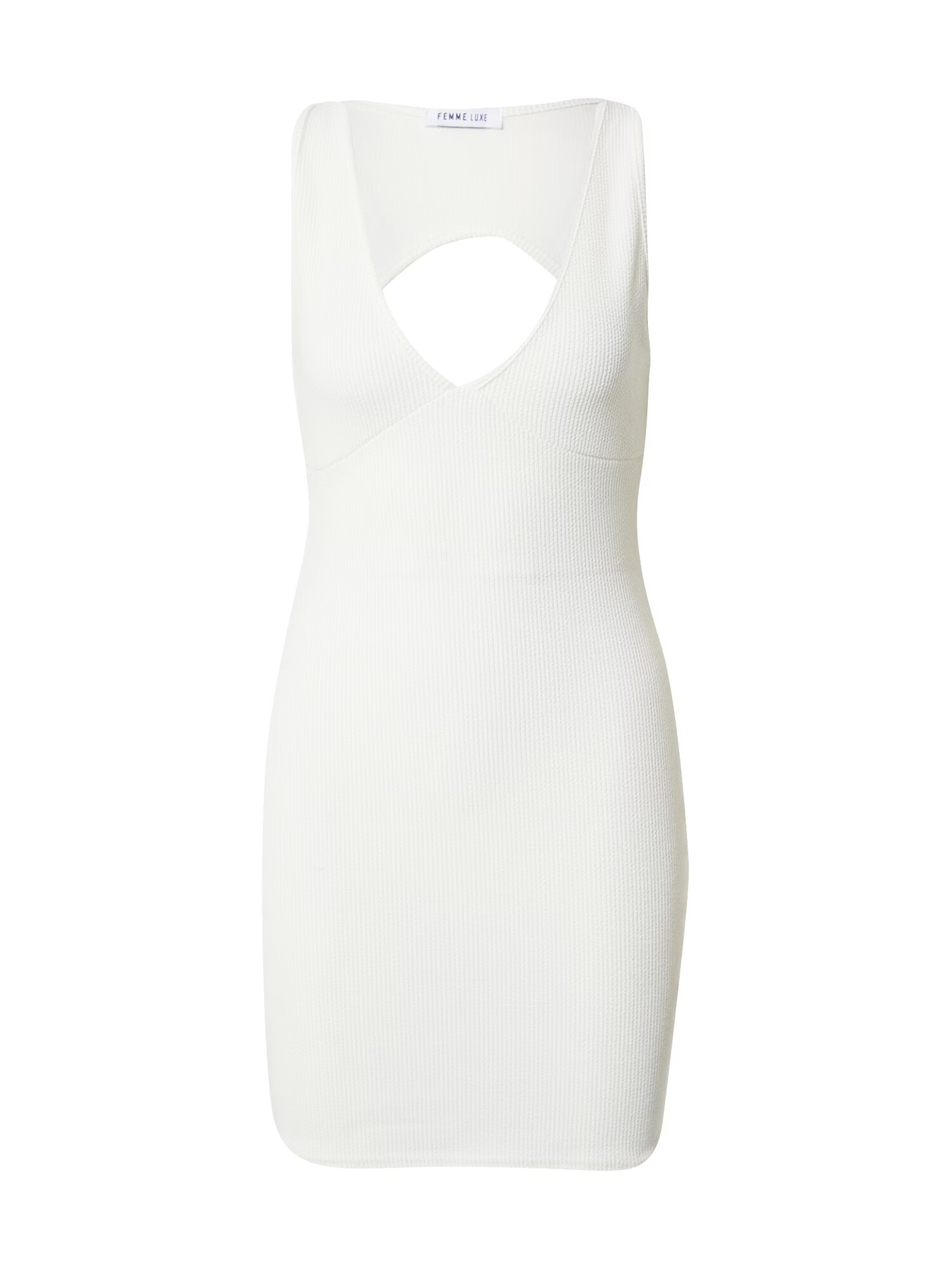 Femme Luxe Rochie de cocktail 'LAUREN' alb kitt - Pled.ro