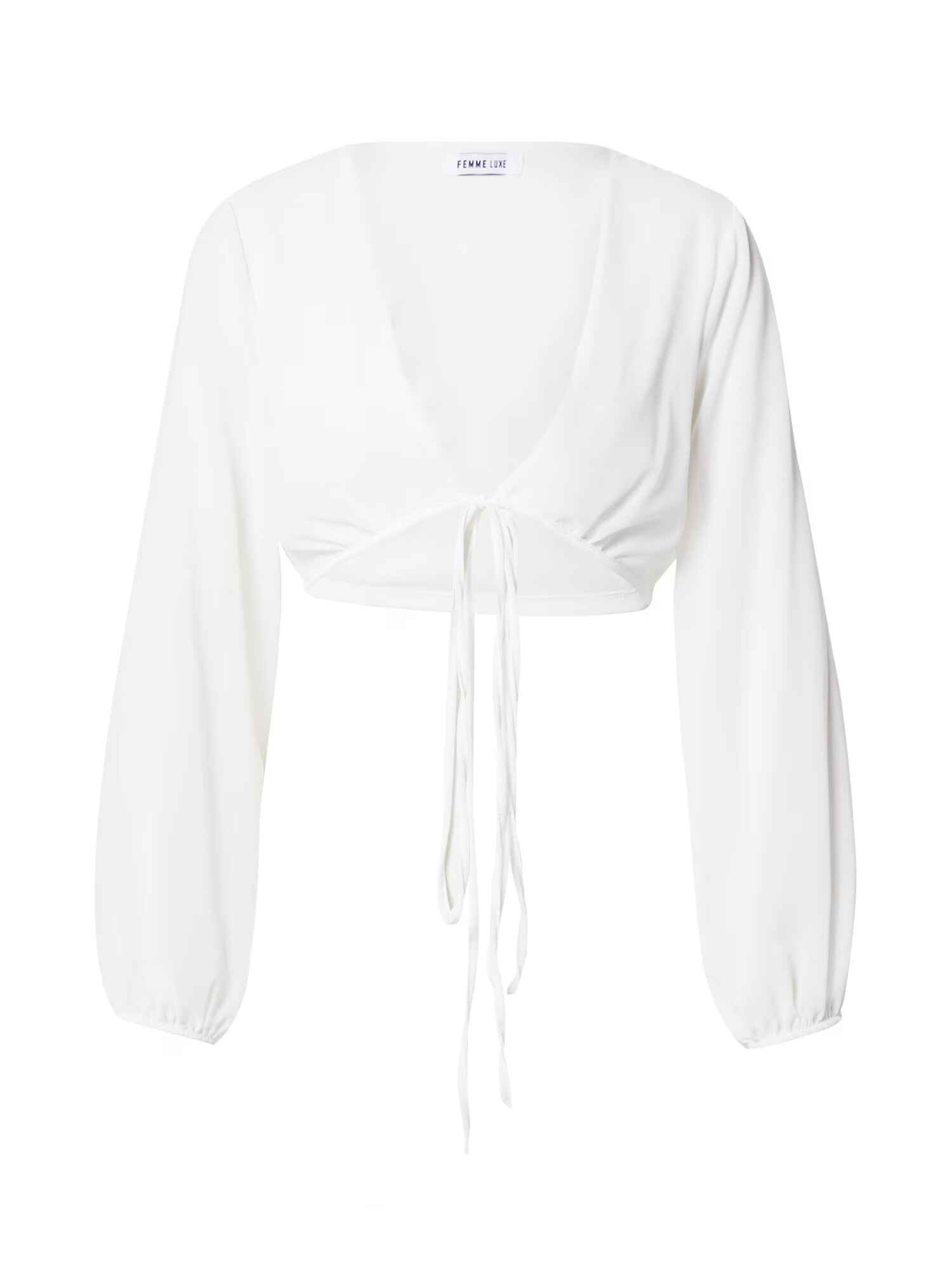 Femme Luxe Top 'CASSIE' alb - Pled.ro