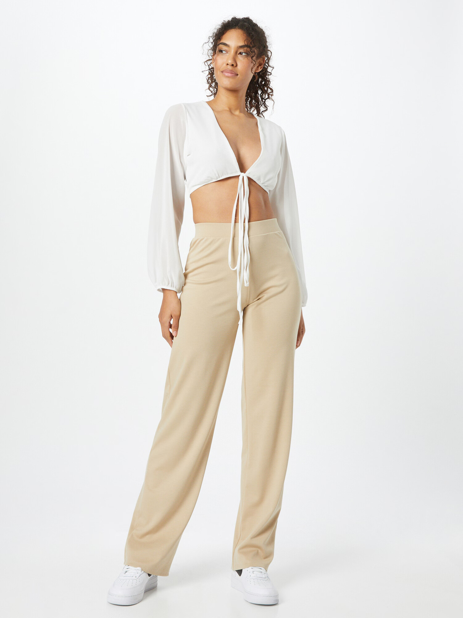 Femme Luxe Top 'CASSIE' alb - Pled.ro