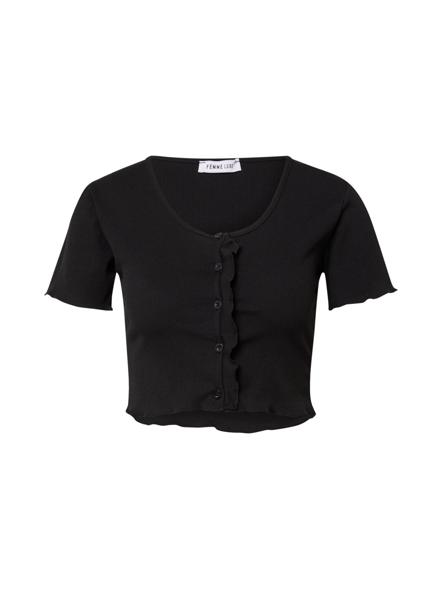 Femme Luxe Tricou 'BRIA' negru - Pled.ro