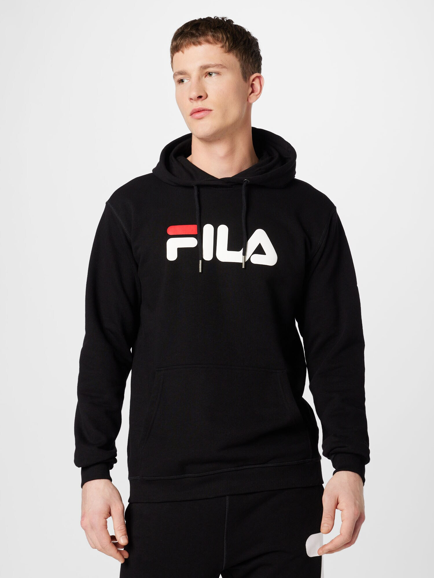 FILA Hanorac sport 'BARUMINI' roșu / negru / alb - Pled.ro