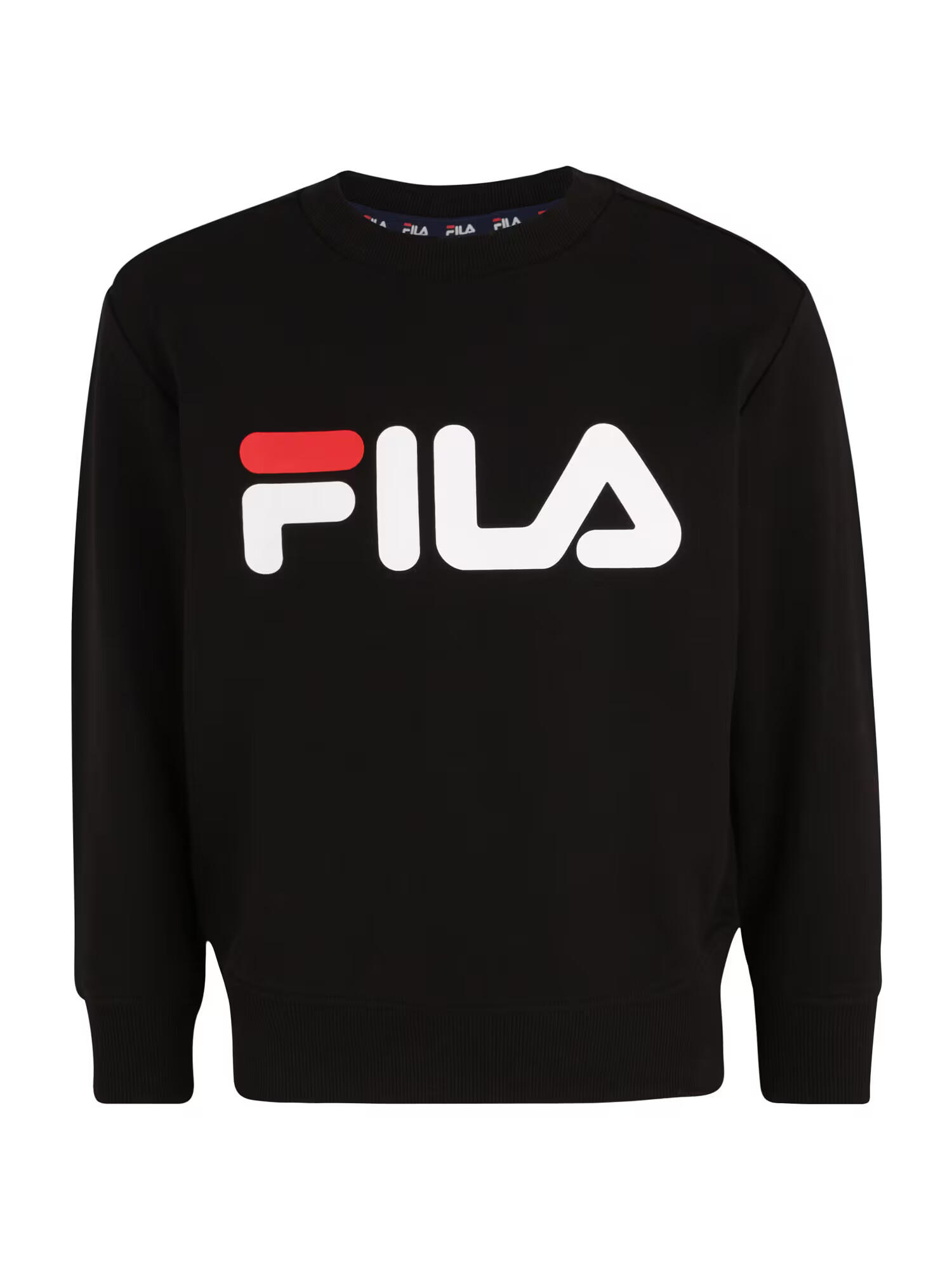 FILA Bluză de molton 'GREDA' roșu / negru / alb - Pled.ro