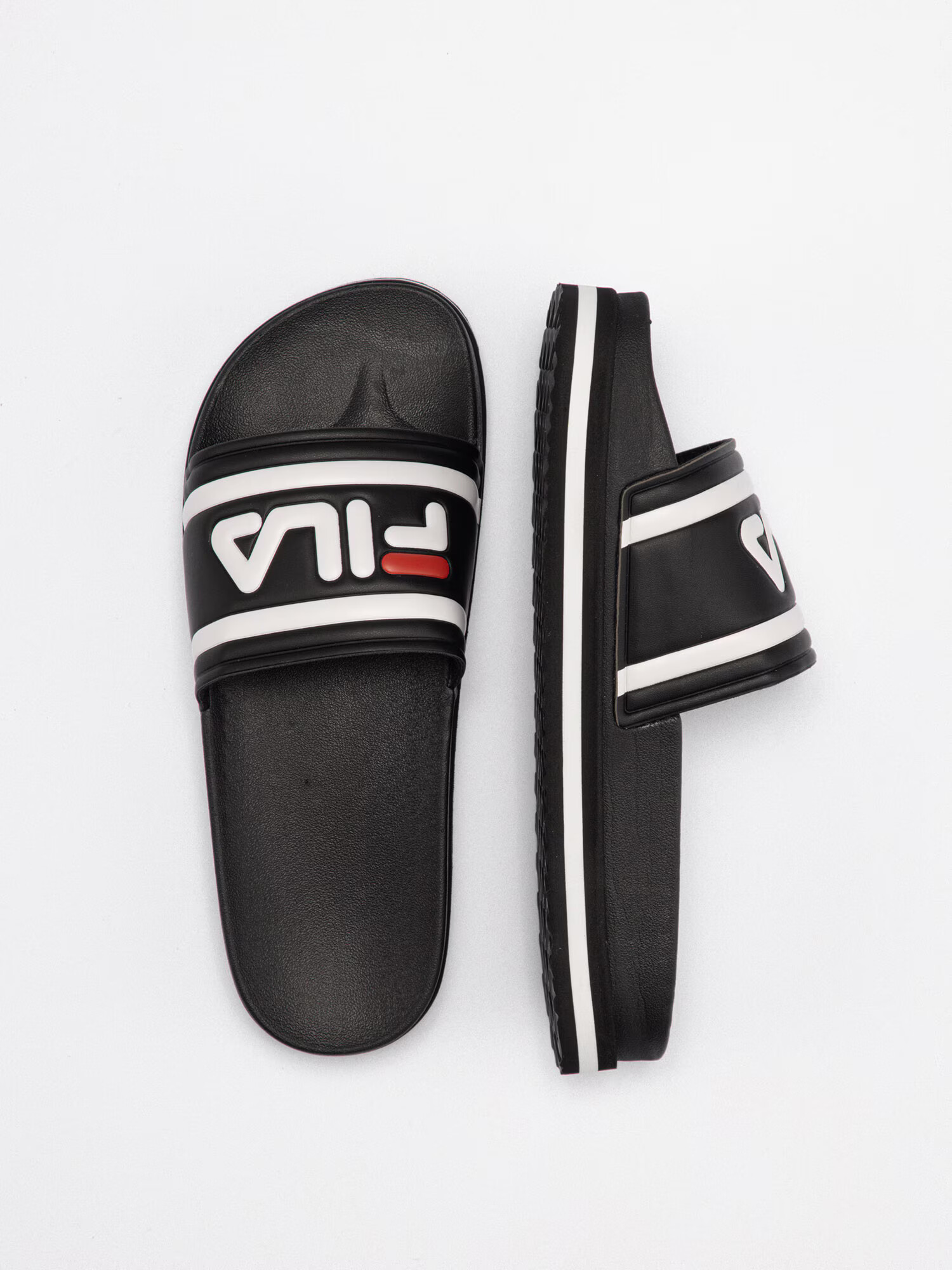 FILA Flip-flops 'MORRO BAY ZEPPA' roșu / negru / alb - Pled.ro