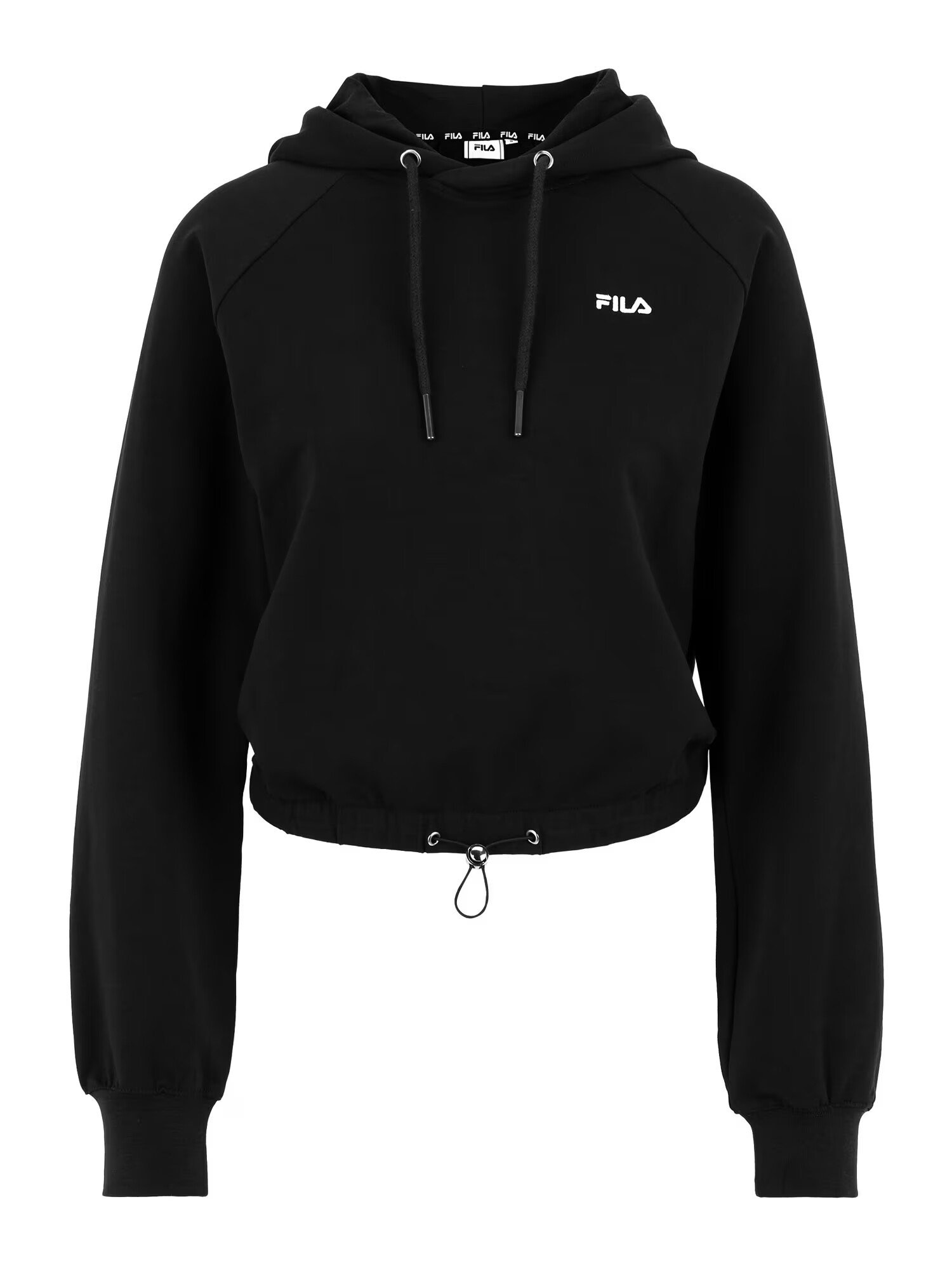 FILA Hanorac sport 'Baalberge' negru / alb - Pled.ro