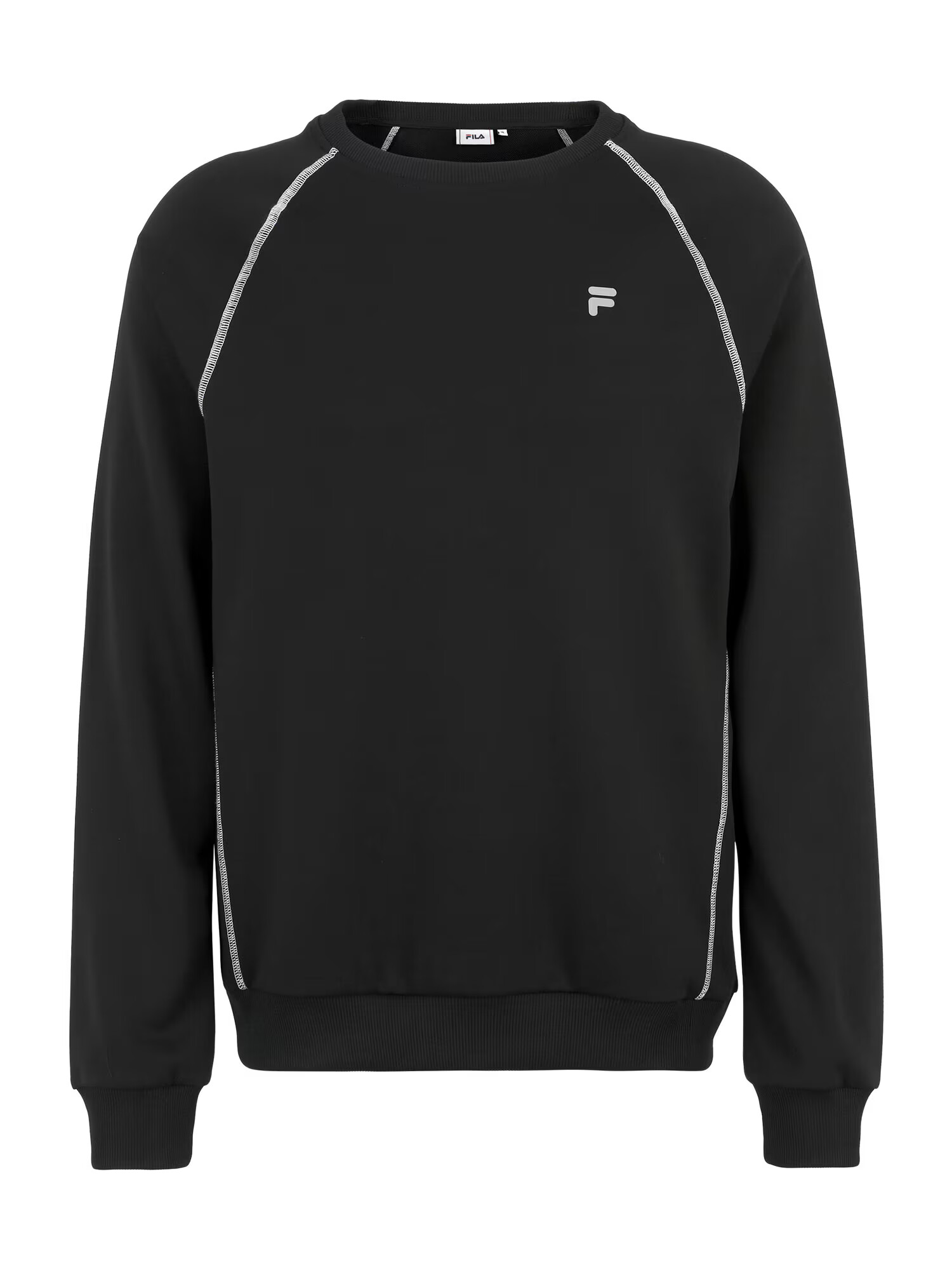 FILA Hanorac sport 'LANDIN' negru / alb - Pled.ro