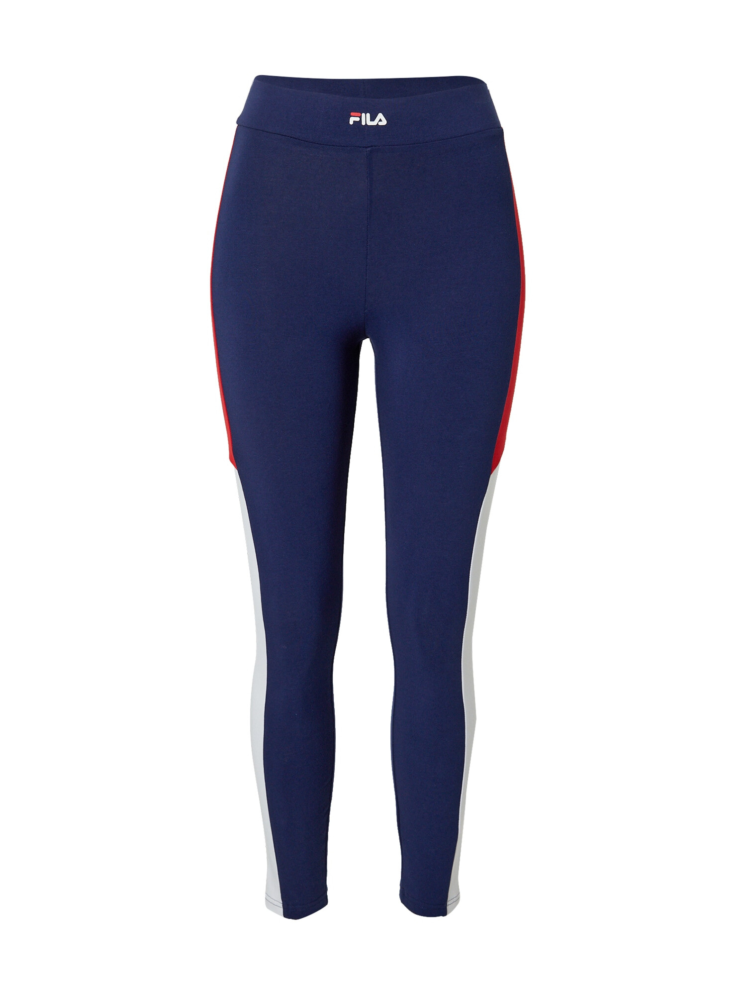 FILA Leggings albastru închis / roșu deschis / alb - Pled.ro