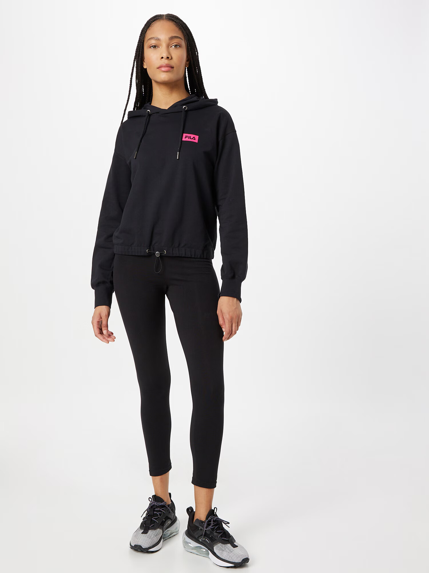 FILA Leggings 'Bayonne' roz / negru - Pled.ro