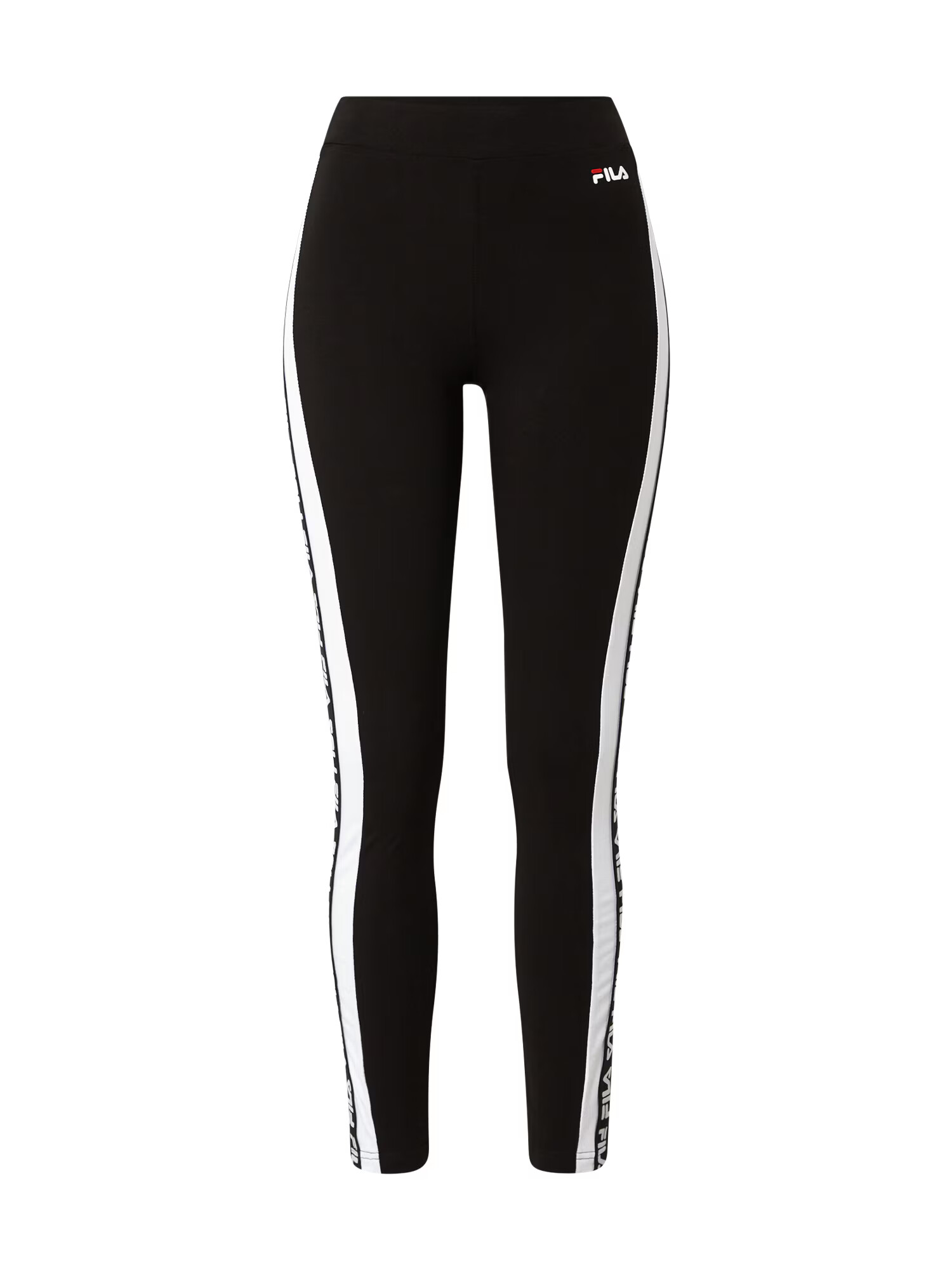 FILA Leggings 'TASYA' negru / alb - Pled.ro