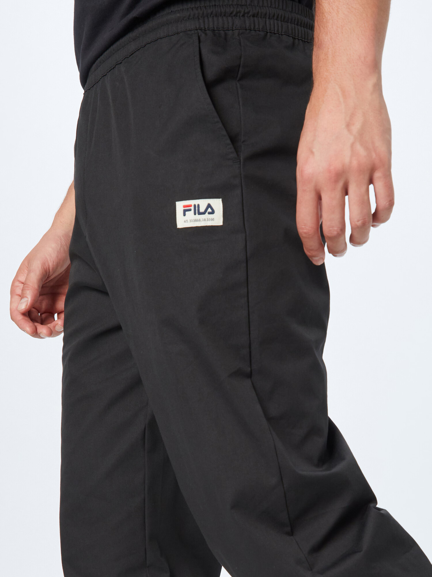 FILA Pantaloni bleumarin / albastru noapte / roșu / alb - Pled.ro