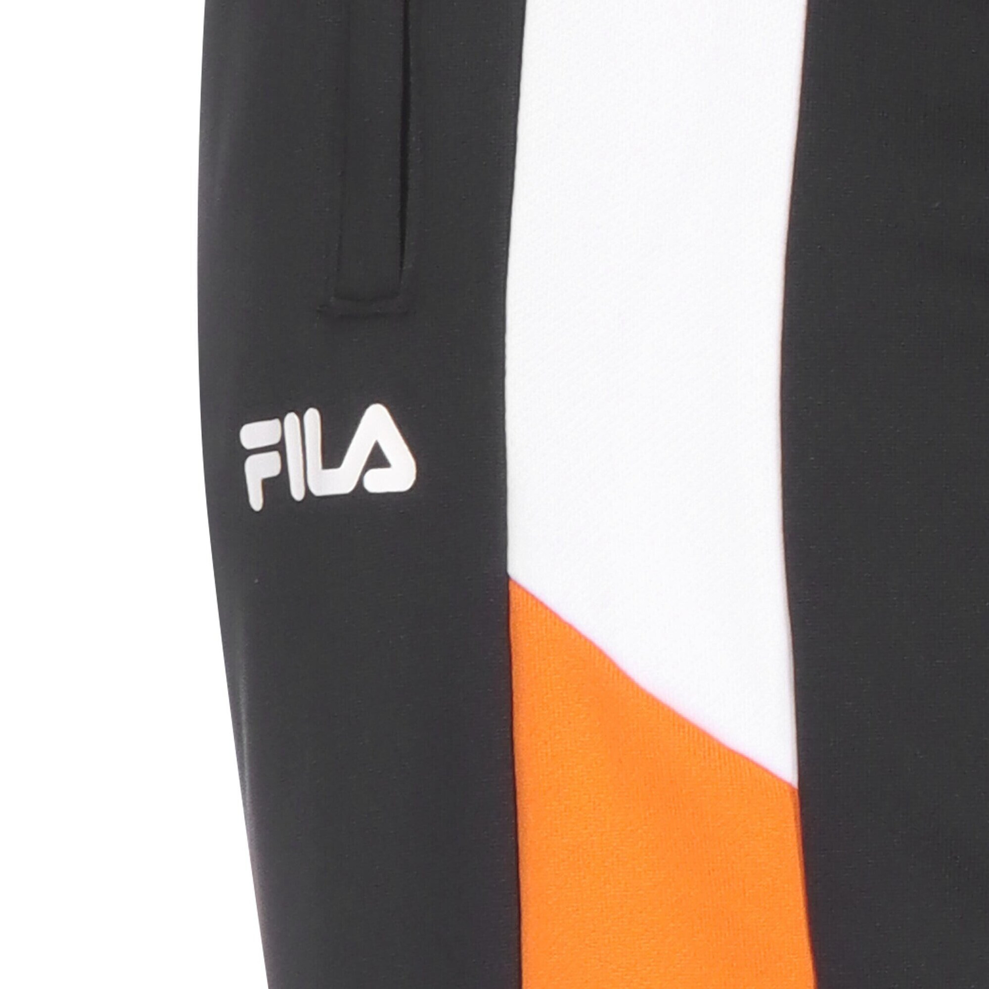 FILA Pantaloni portocaliu / negru / alb - Pled.ro