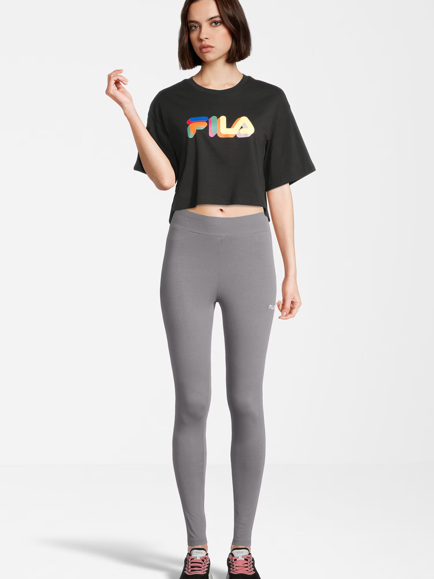 FILA Leggings 'BENNDORF' gri - Pled.ro