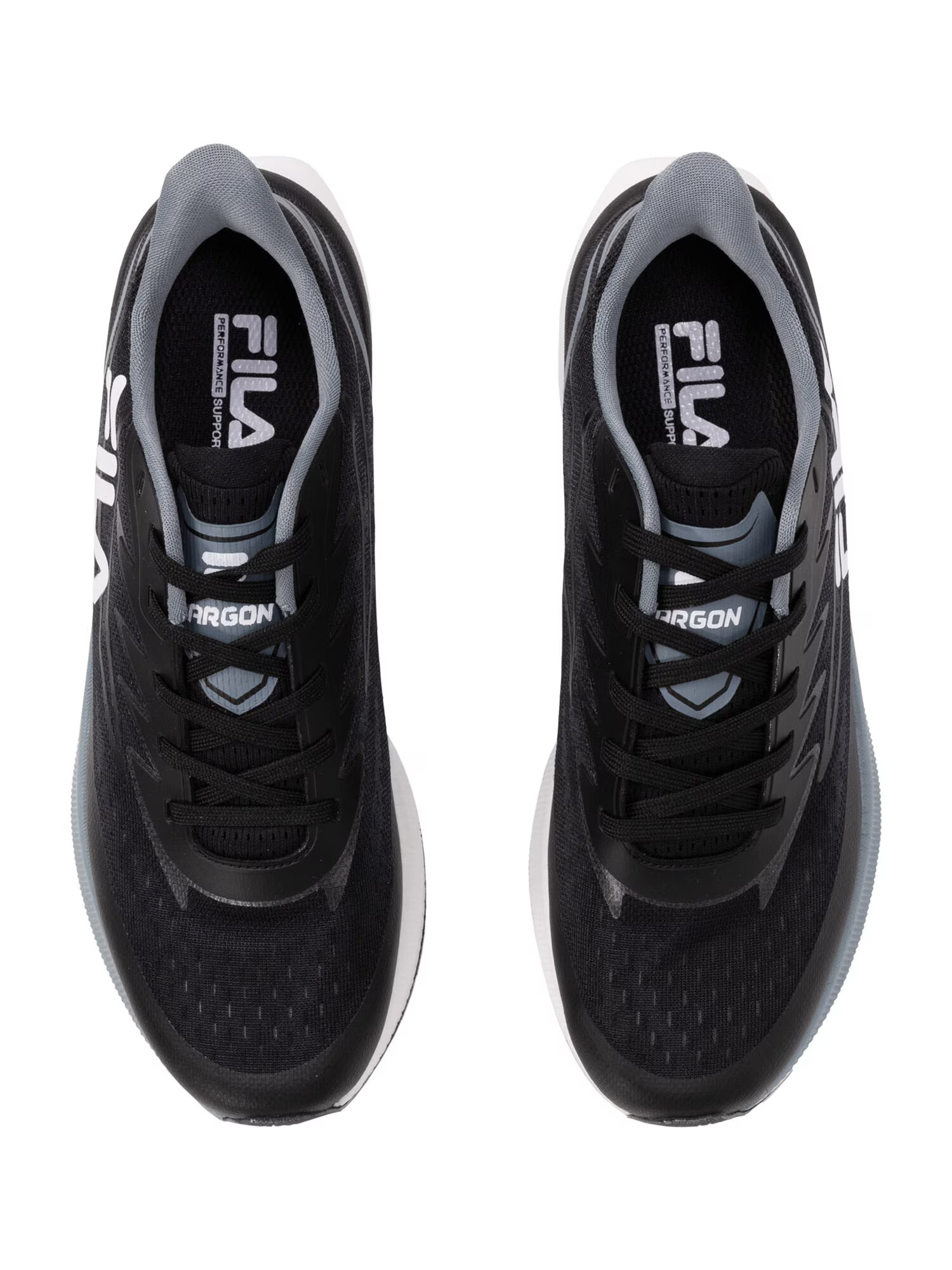 FILA Sneaker de alergat 'ARGON' albastru fumuriu / gri metalic / negru / alb - Pled.ro