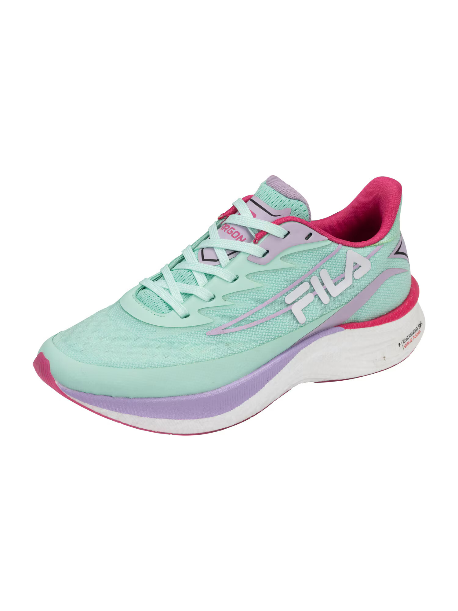 FILA Sneaker de alergat 'ARGON' verde mentă / lila / fucsia - Pled.ro