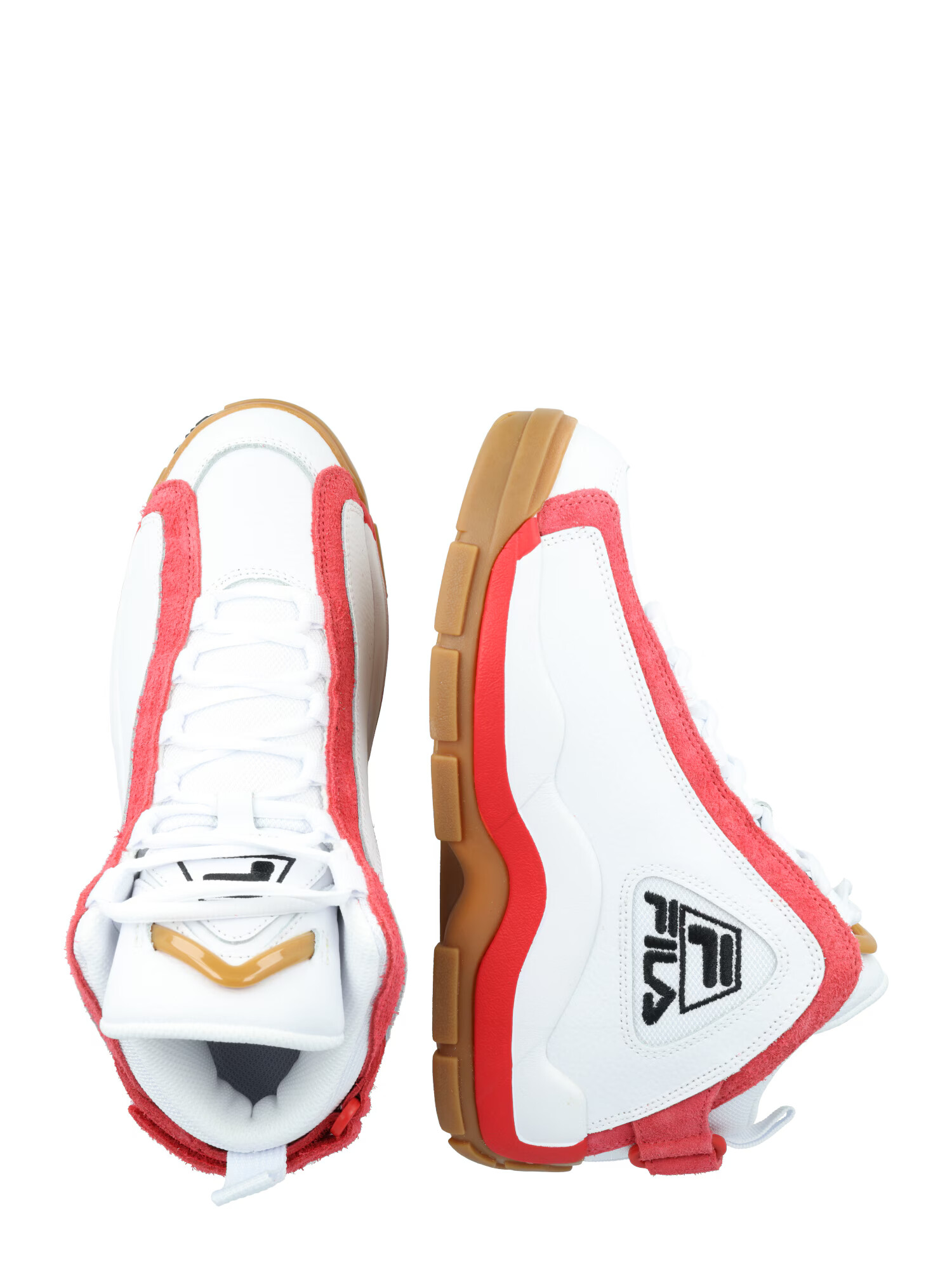 FILA Sneaker înalt 'GRANT HILL 2' roșu rodie / negru / alb - Pled.ro