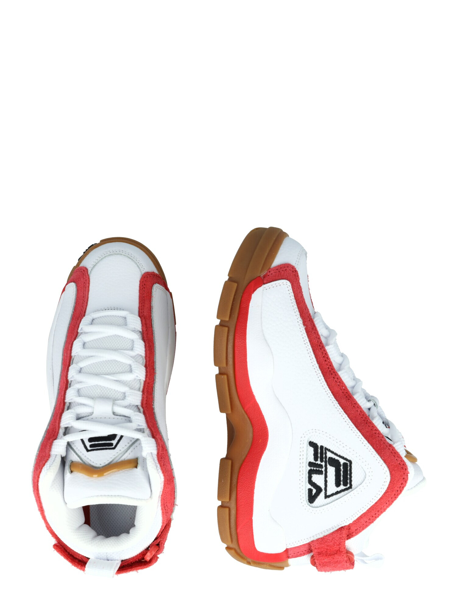 FILA Sneaker înalt 'GRANT HILL' roșu pastel / negru / alb - Pled.ro