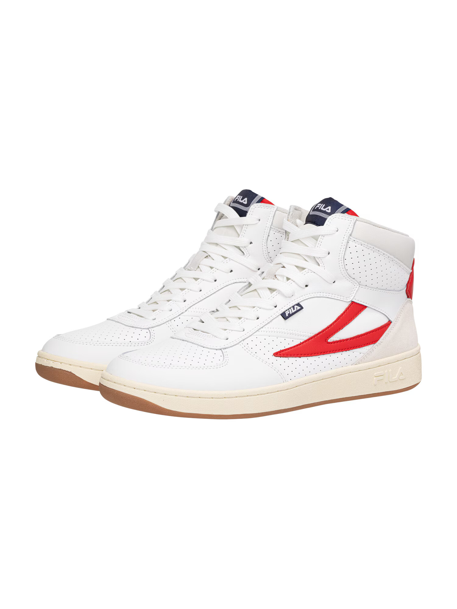 FILA Sneaker înalt 'SEVARO' roșu / negru / alb - Pled.ro