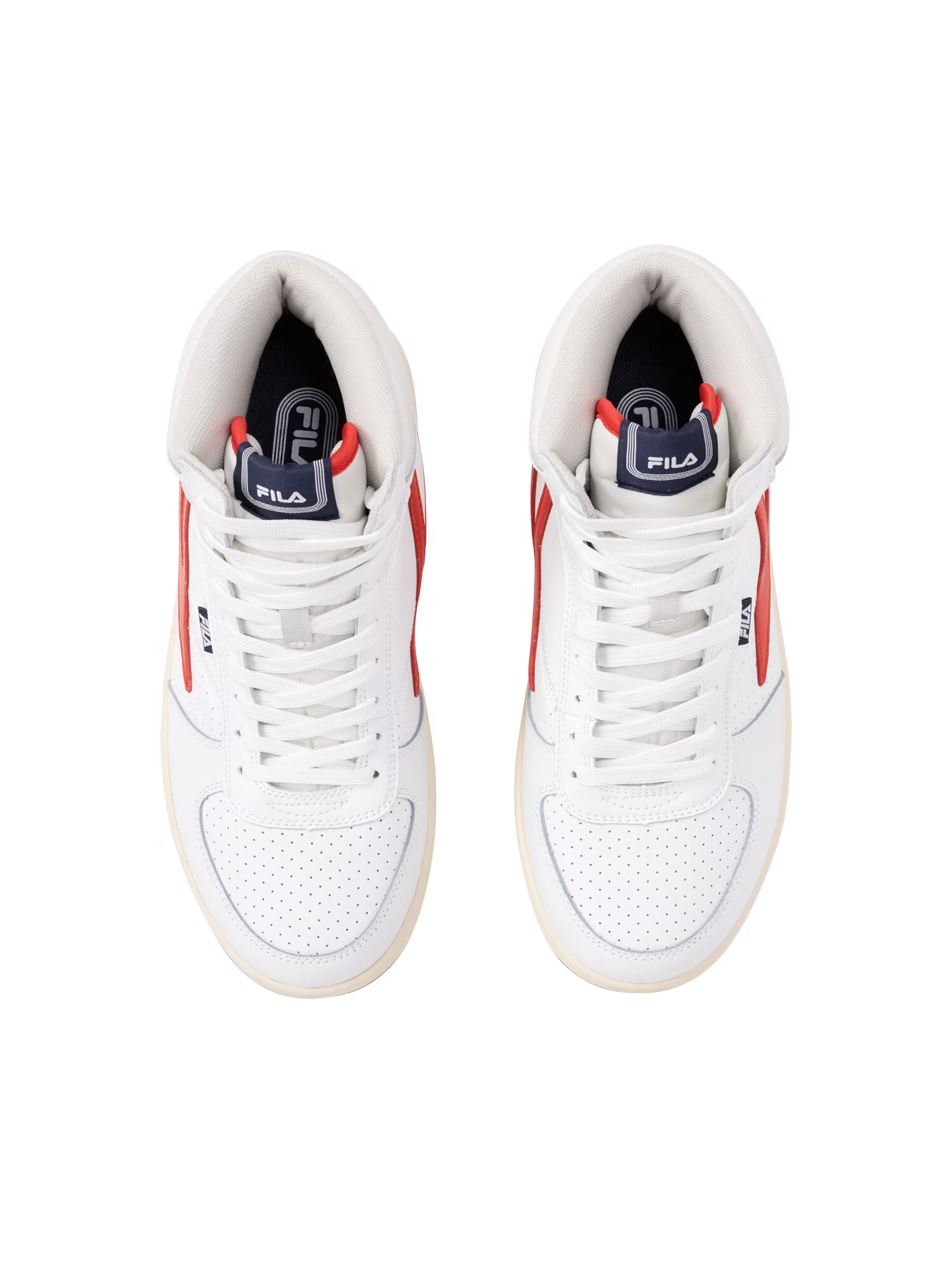 FILA Sneaker înalt 'SEVARO' roșu / negru / alb - Pled.ro