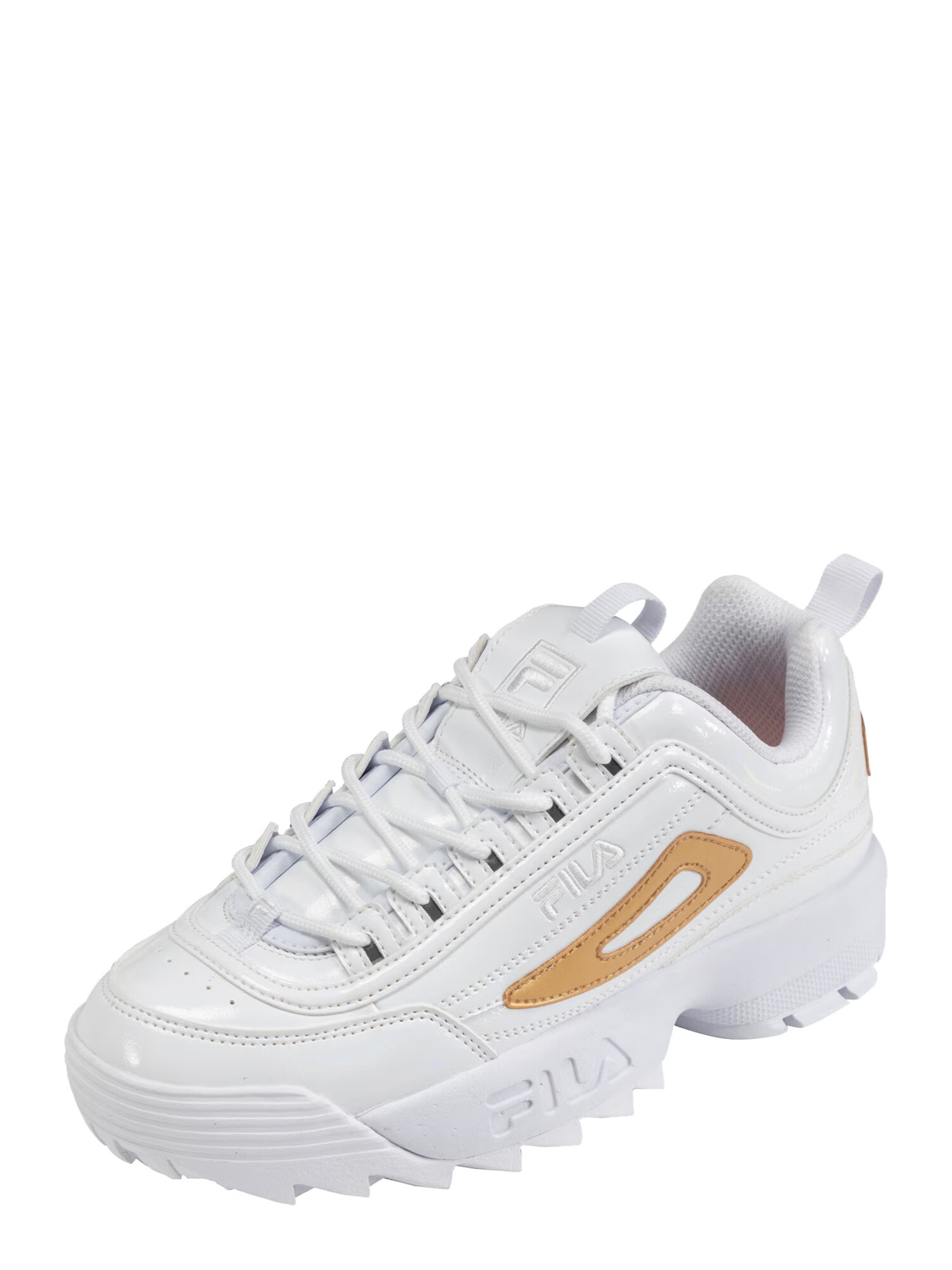 FILA Sneaker low 'DISRUPTOR' auriu / alb - Pled.ro