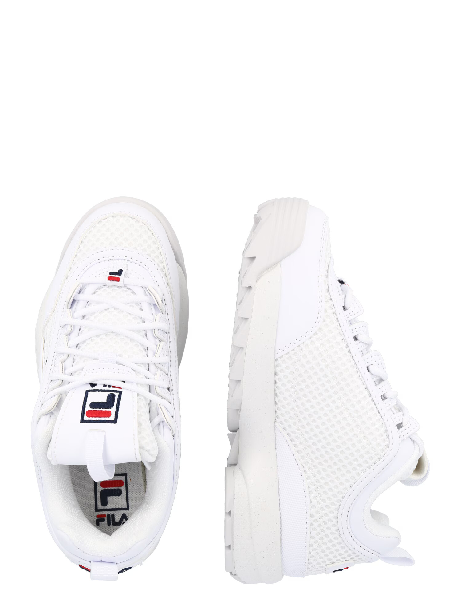 FILA Sneaker low 'DISRUPTOR' bleumarin / roșu / alb natural - Pled.ro