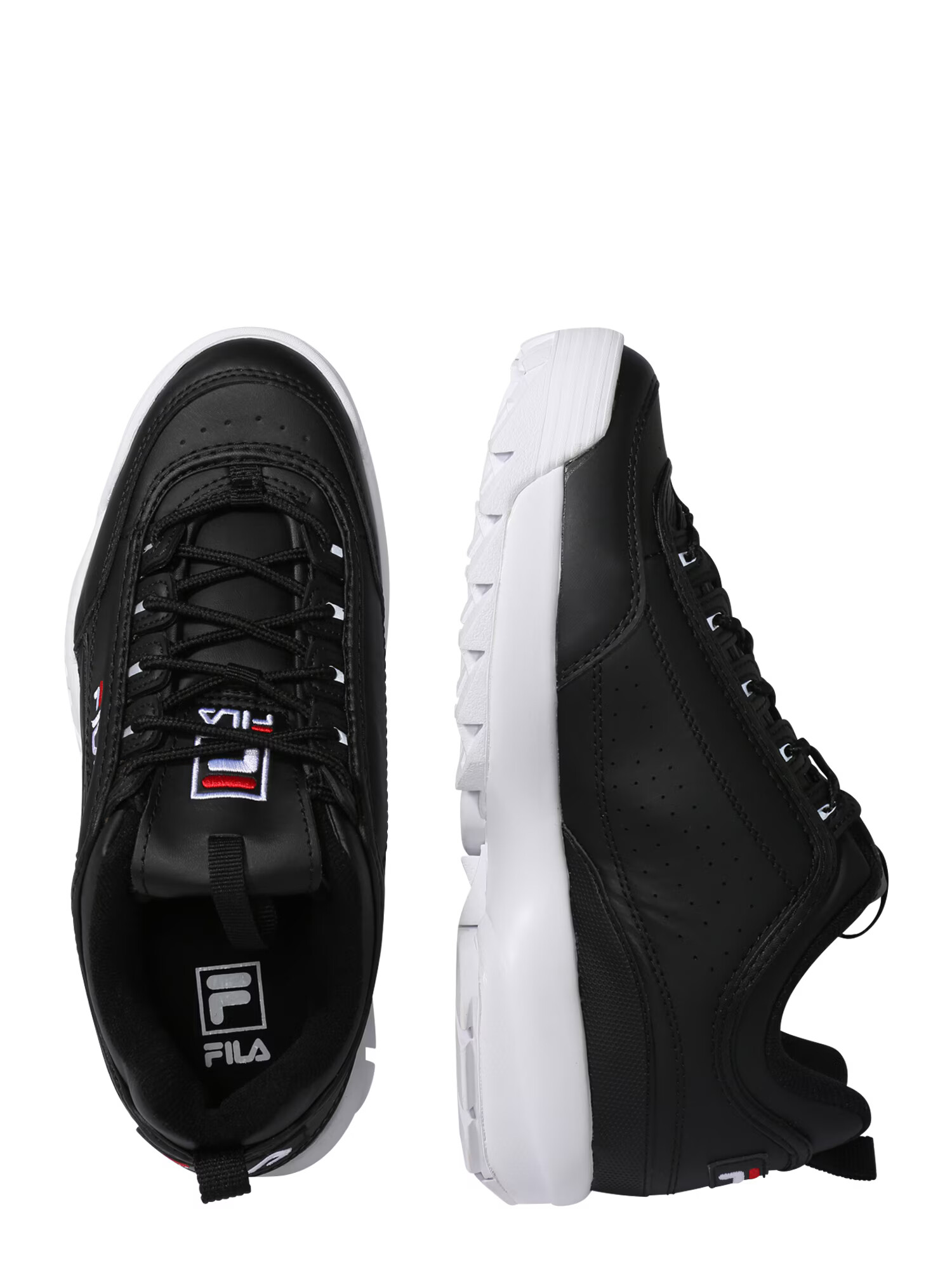 FILA Sneaker low 'Disruptor' negru / alb - Pled.ro