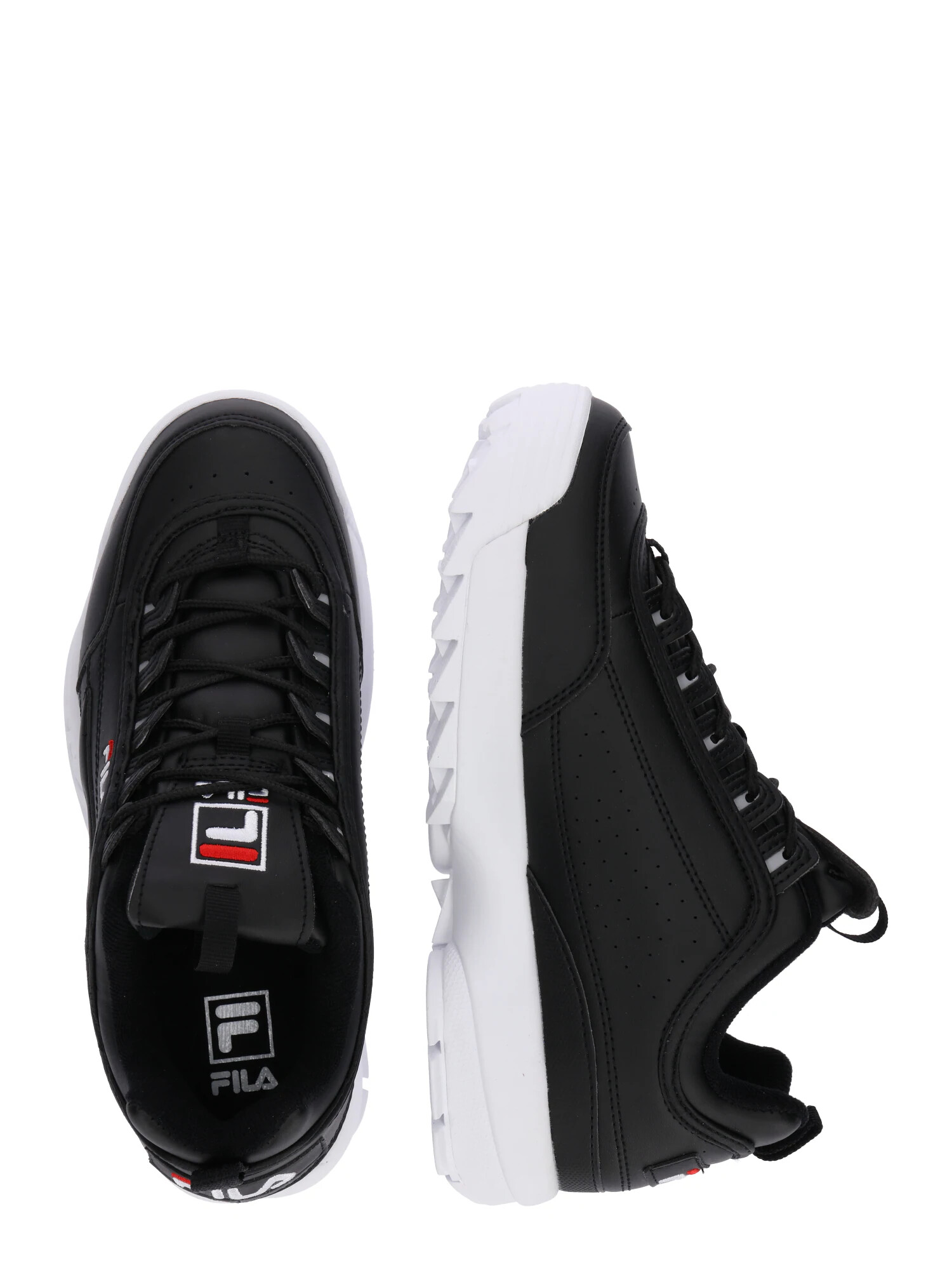 FILA Sneaker low 'Disruptor' roșu deschis / negru / alb - Pled.ro