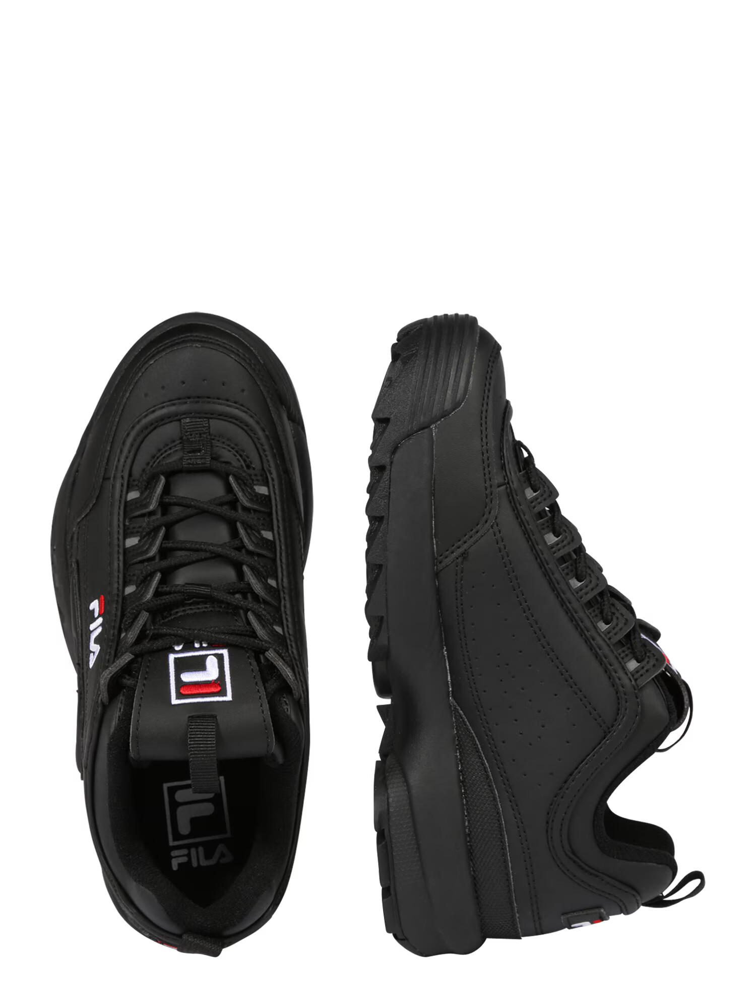 FILA Sneaker low 'Disruptor' roșu / negru / alb - Pled.ro