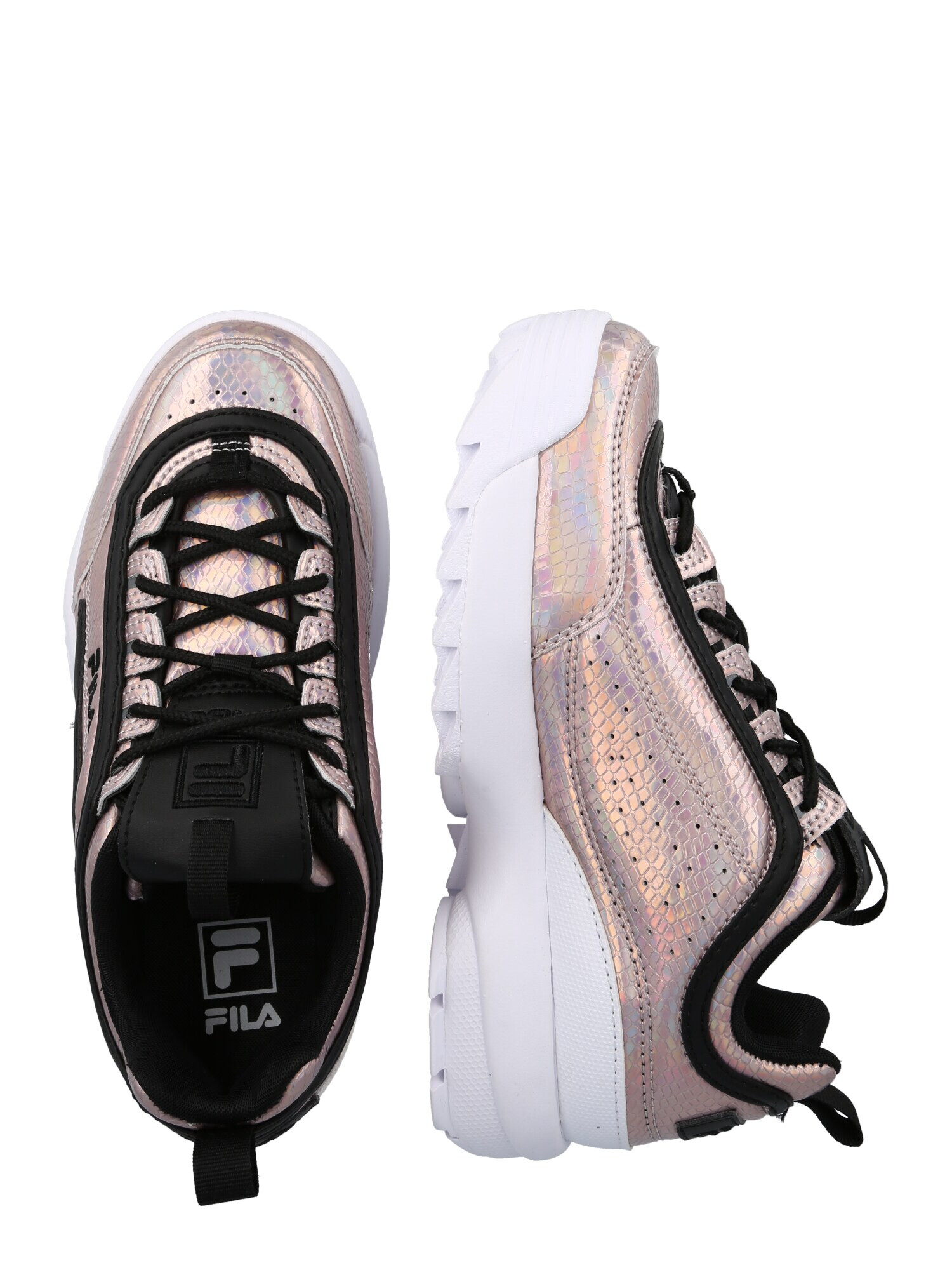 FILA Sneaker low 'Disruptor' roz / negru - Pled.ro