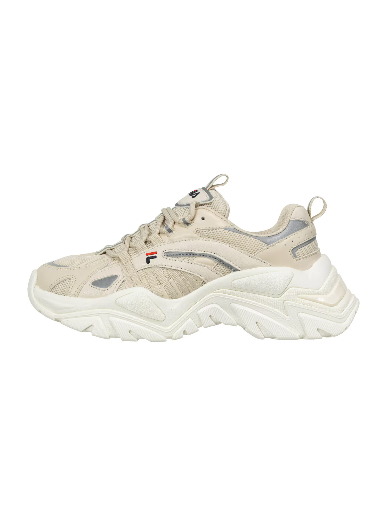 FILA Sneaker low 'ELECTROVE' bej / gri / roșu - Pled.ro