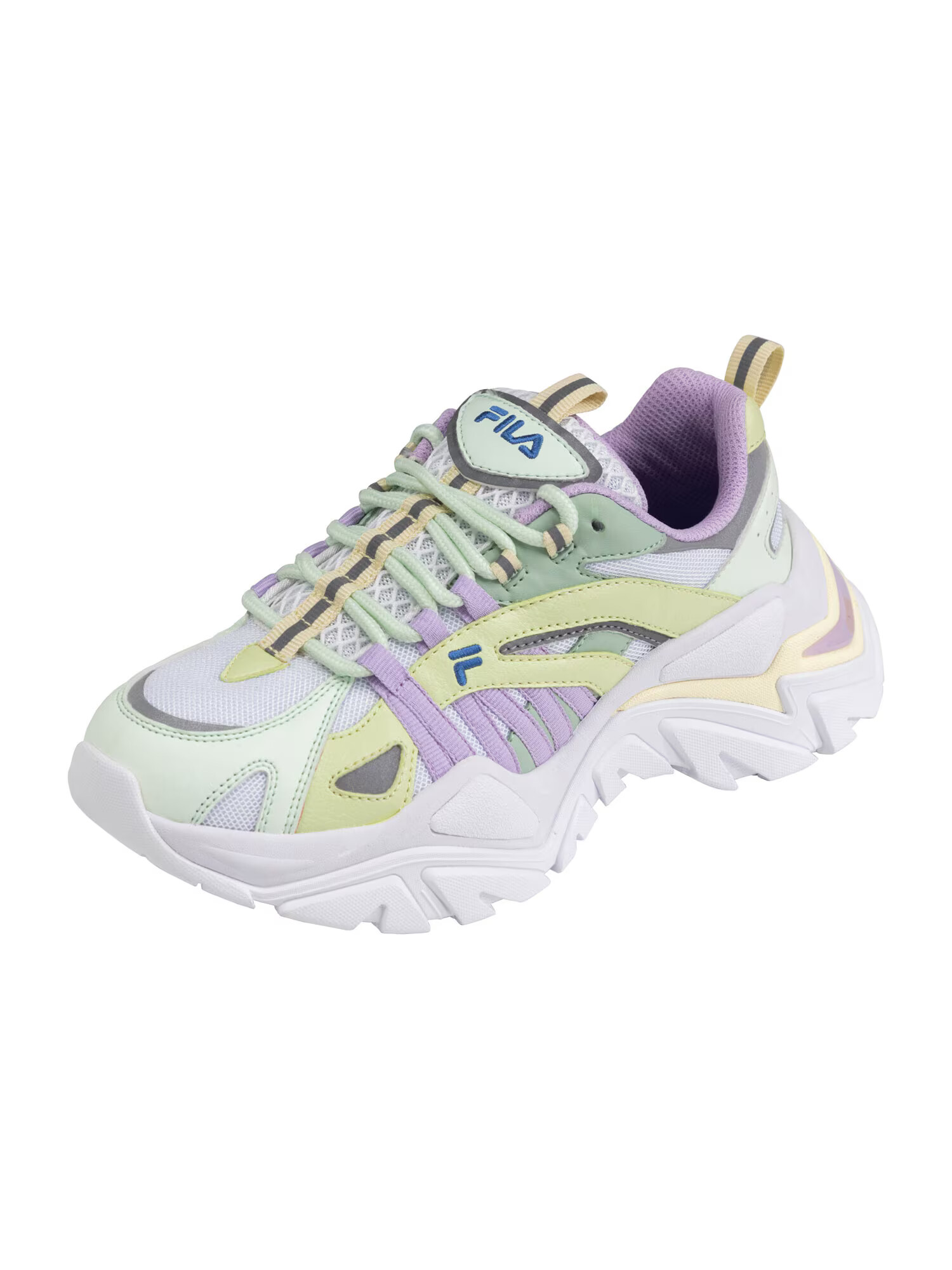 FILA Sneaker low 'ELECTROVE' verde pastel / mov pastel / alb - Pled.ro